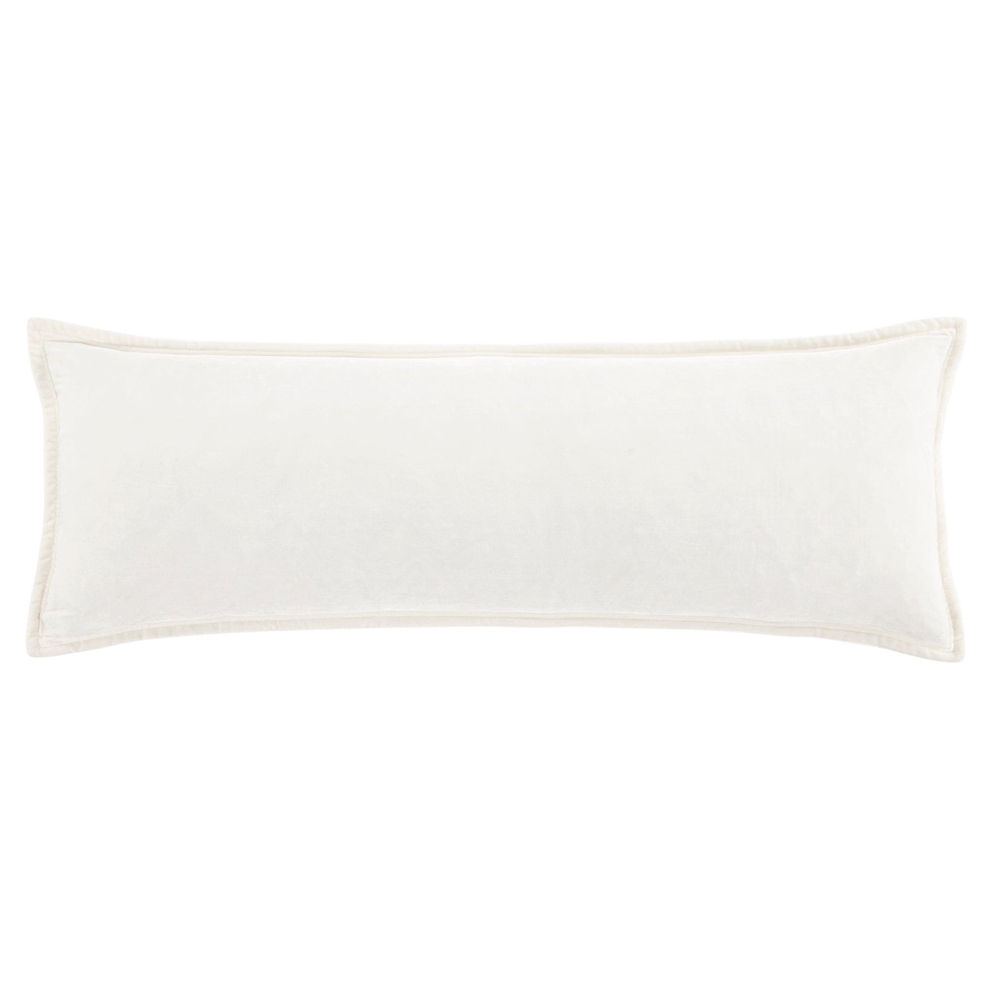 Stella Faux Silk Velvet Long Lumbar Pillow