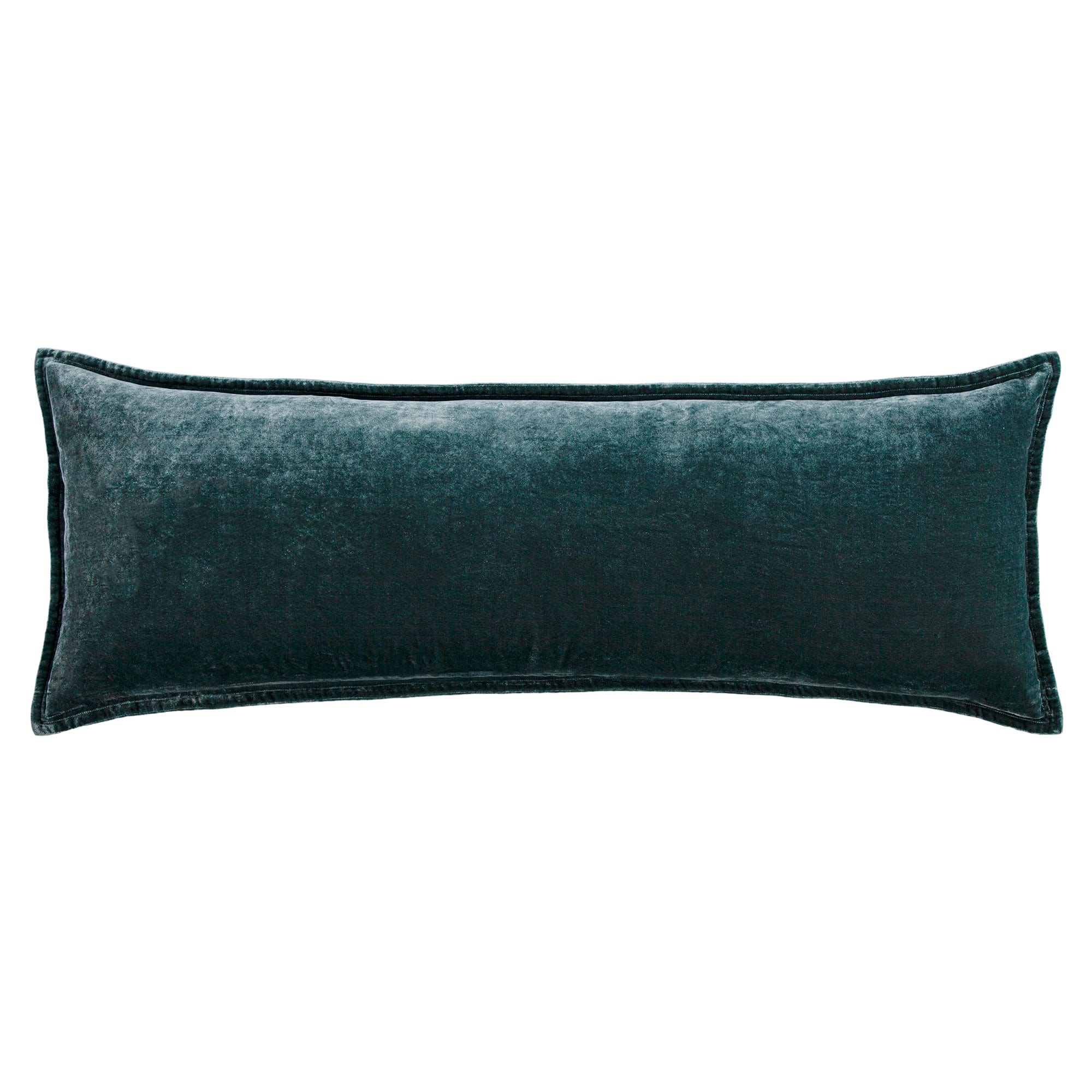 Stella Faux Silk Velvet Long Lumbar Pillow