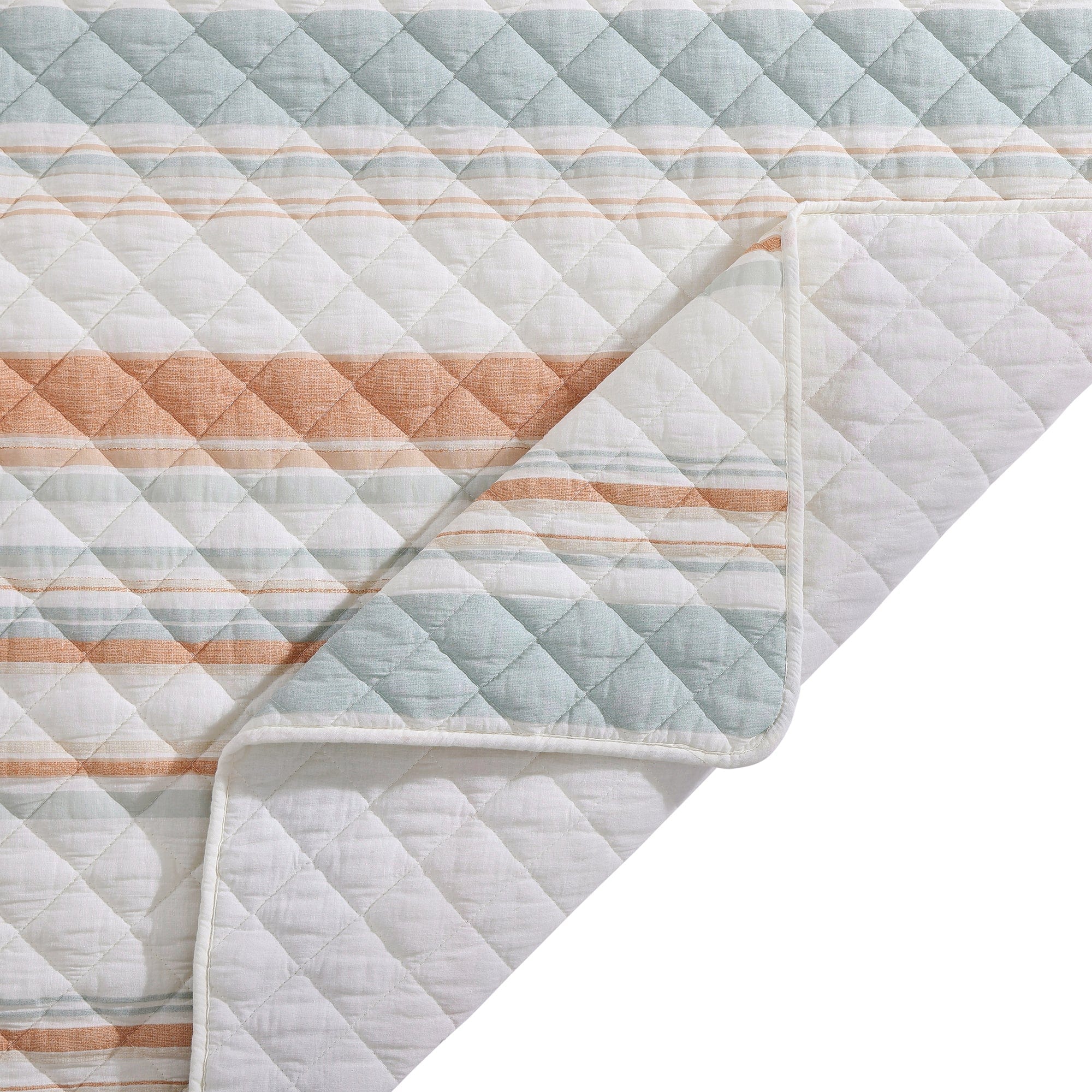 Mystic Stripe Cotton Gauze Quilt Set