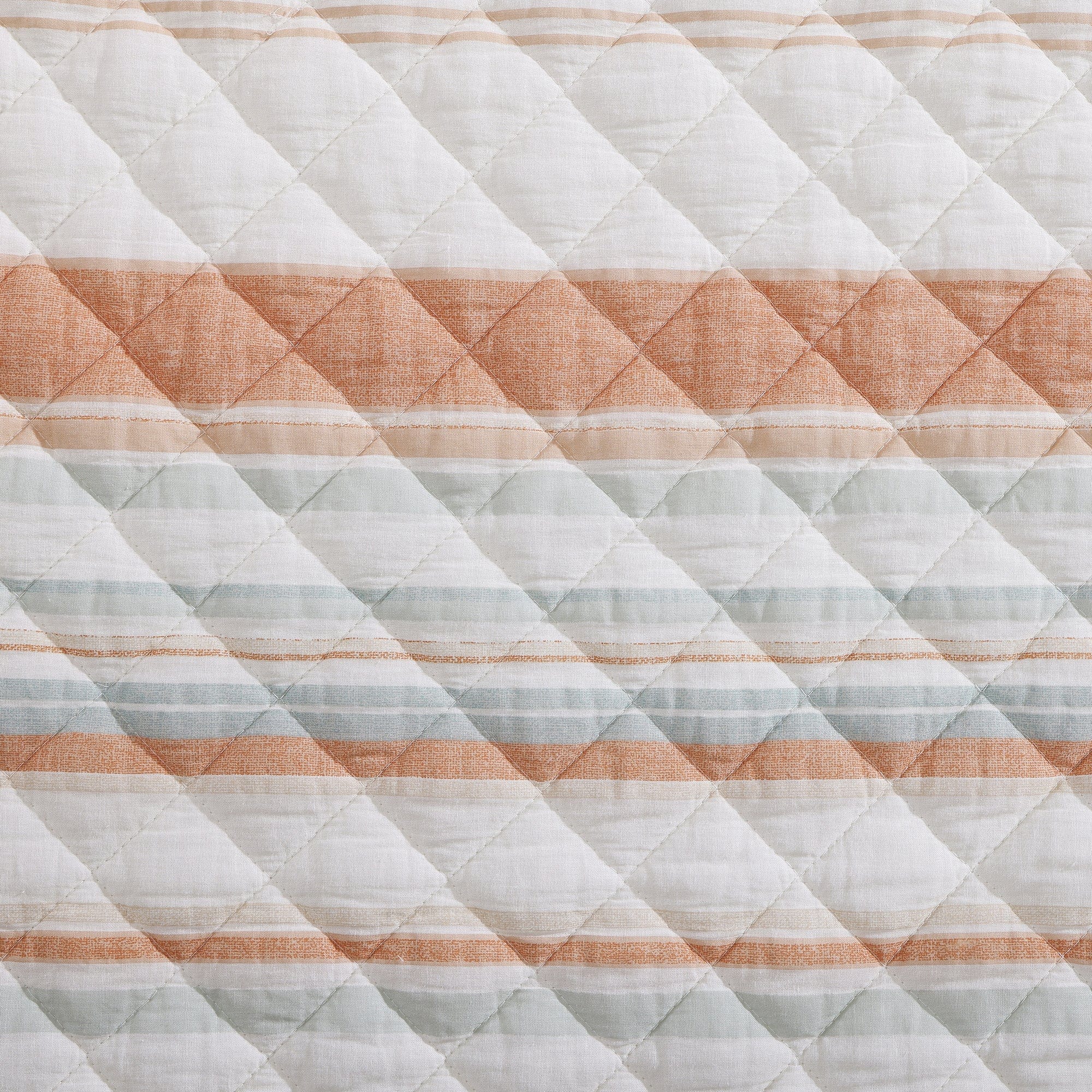 Mystic Stripe Cotton Gauze Quilt Set
