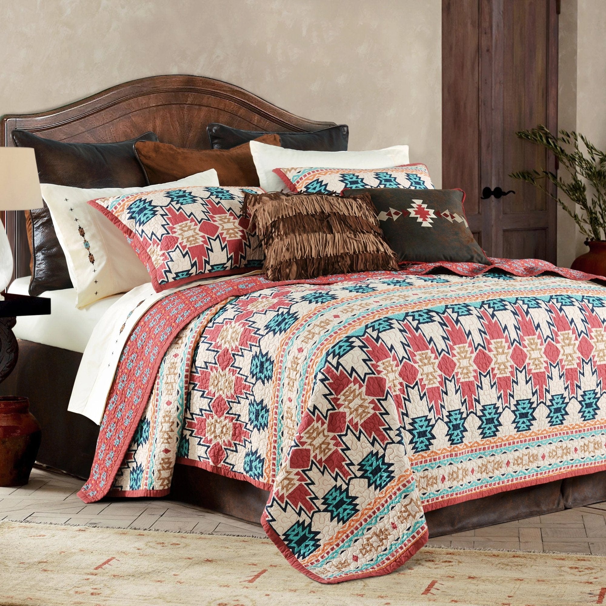Phoenix Reversible Quilt Set, Twin