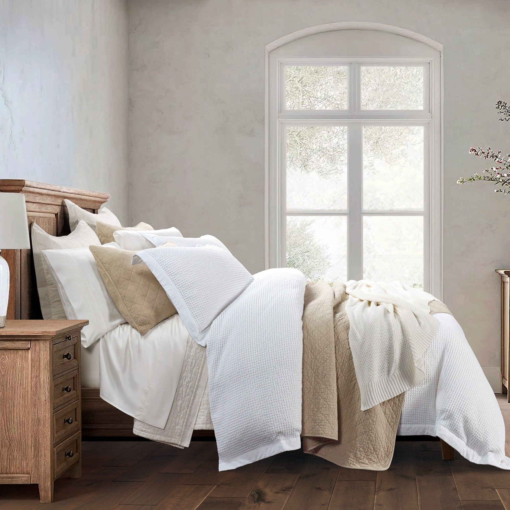 Stonewashed Cotton Gauze Quilt