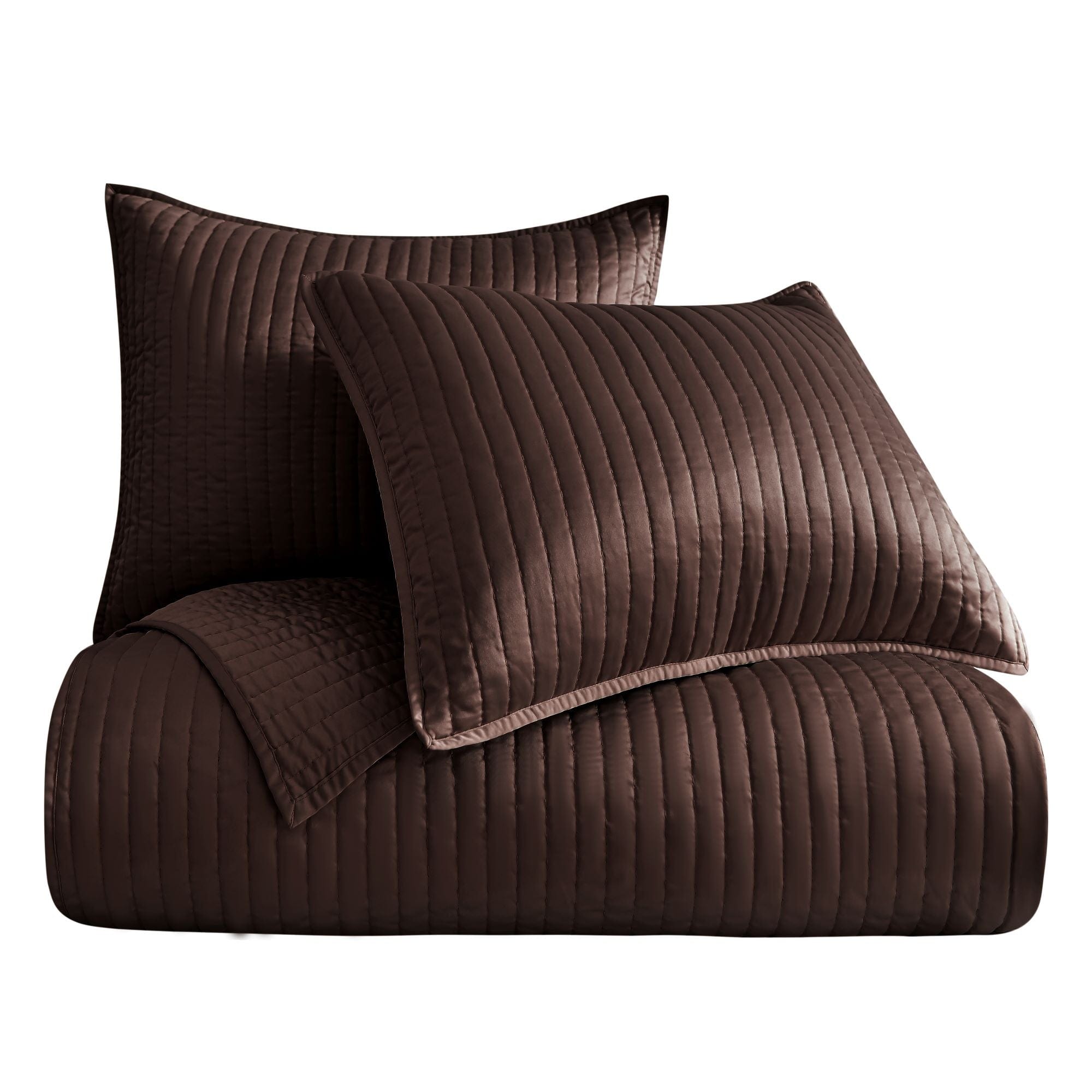 Satin Channel Quilt Set