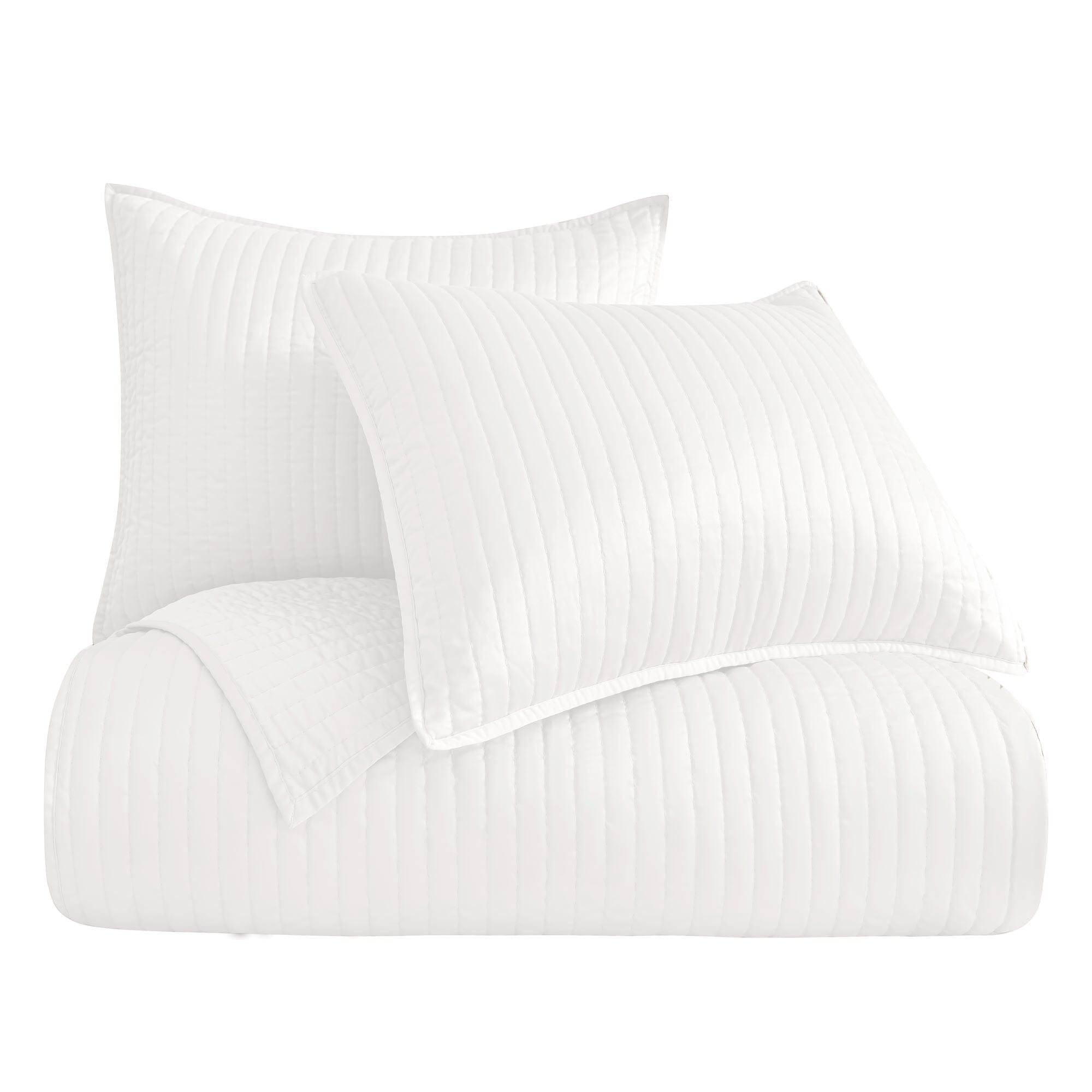 Satin Channel Quilt Set