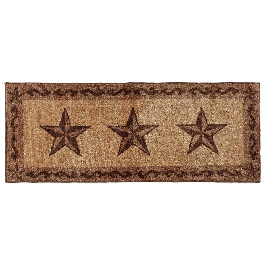 3-Star Scroll Motif Rug