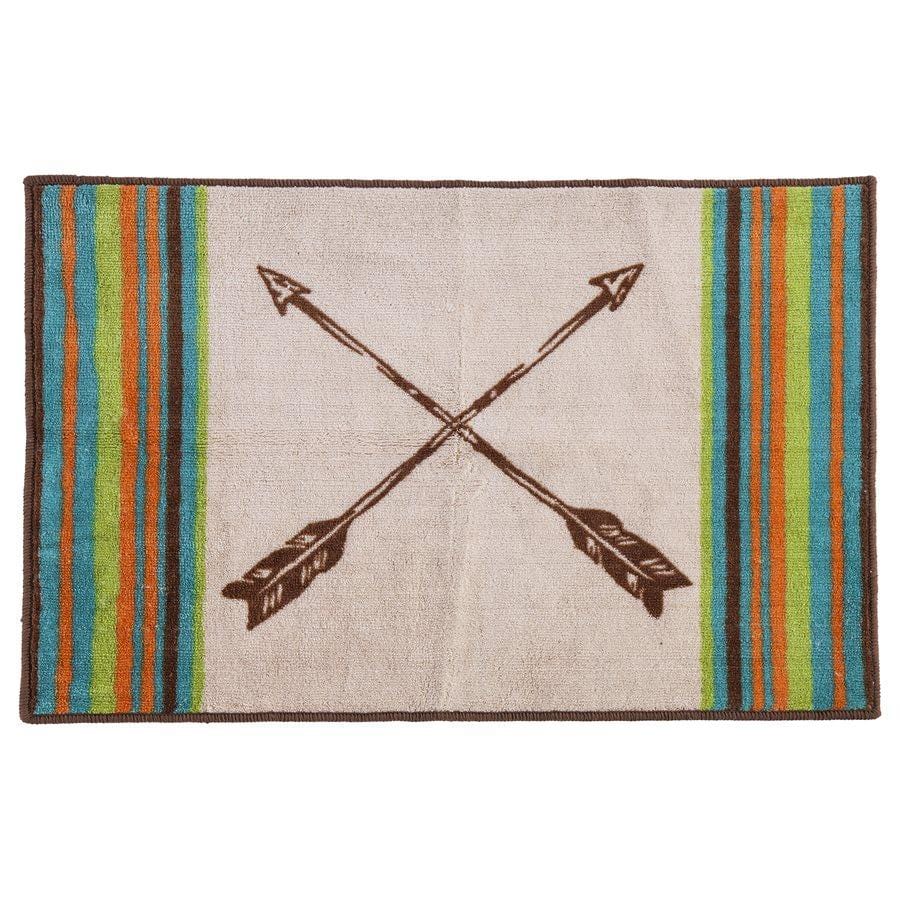 Serape Kitchen/Bath Rug w/ Arrow Design