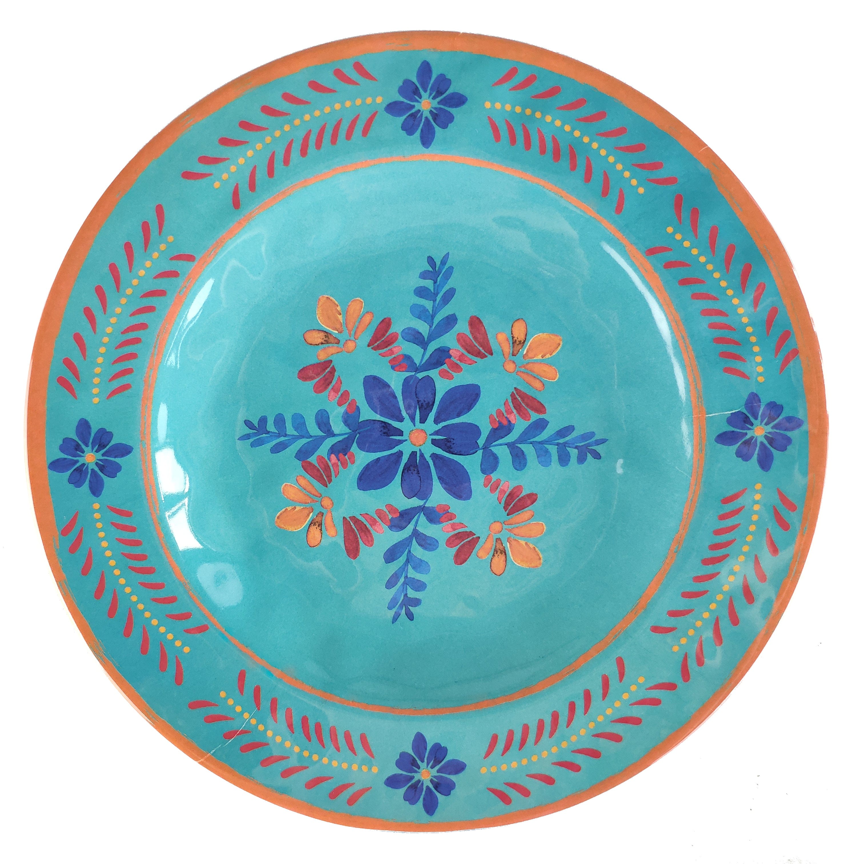 Bonita Melamine Collection Salad Plates, Set of 4