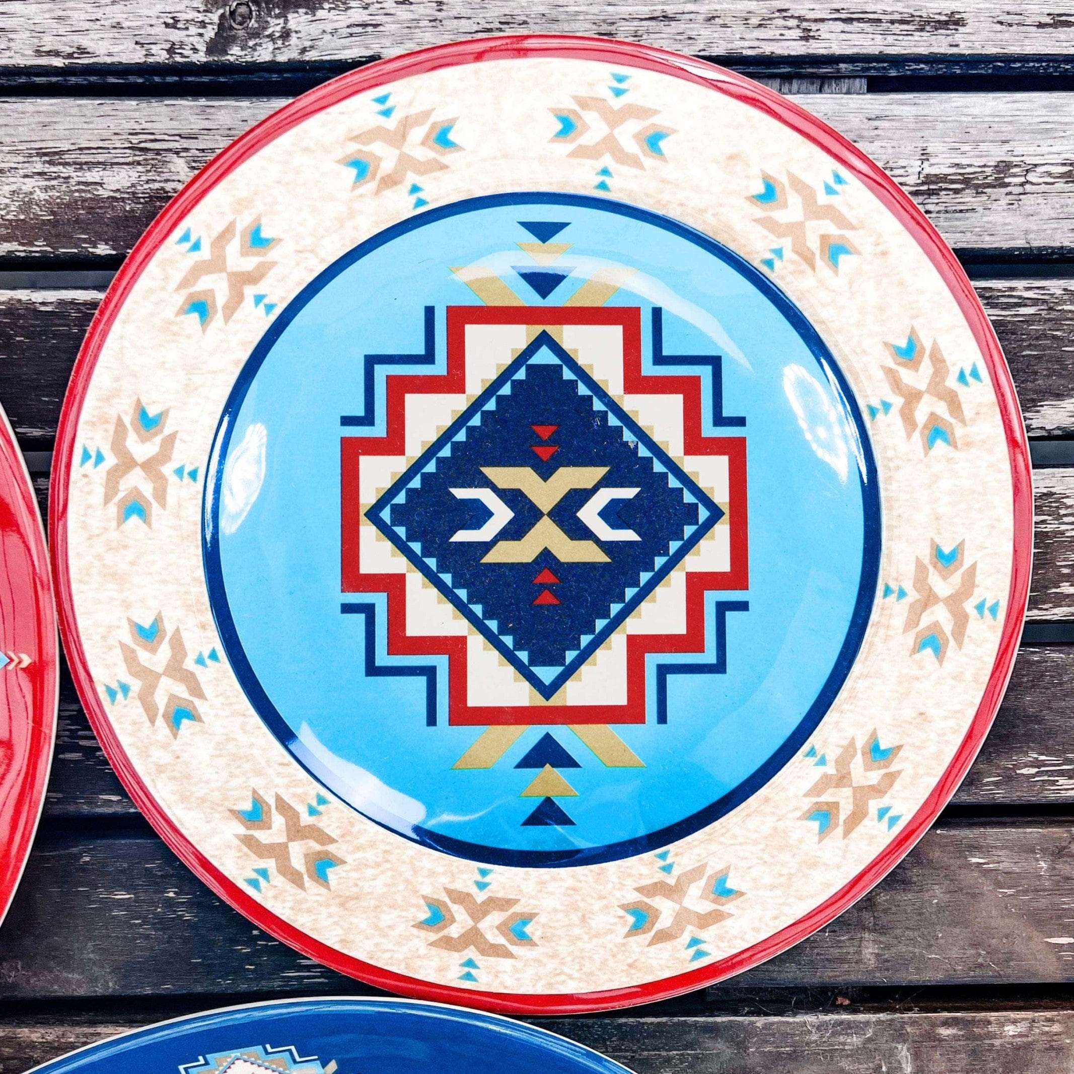 Spirit Valley Melamine Salad Plates, Set of 4