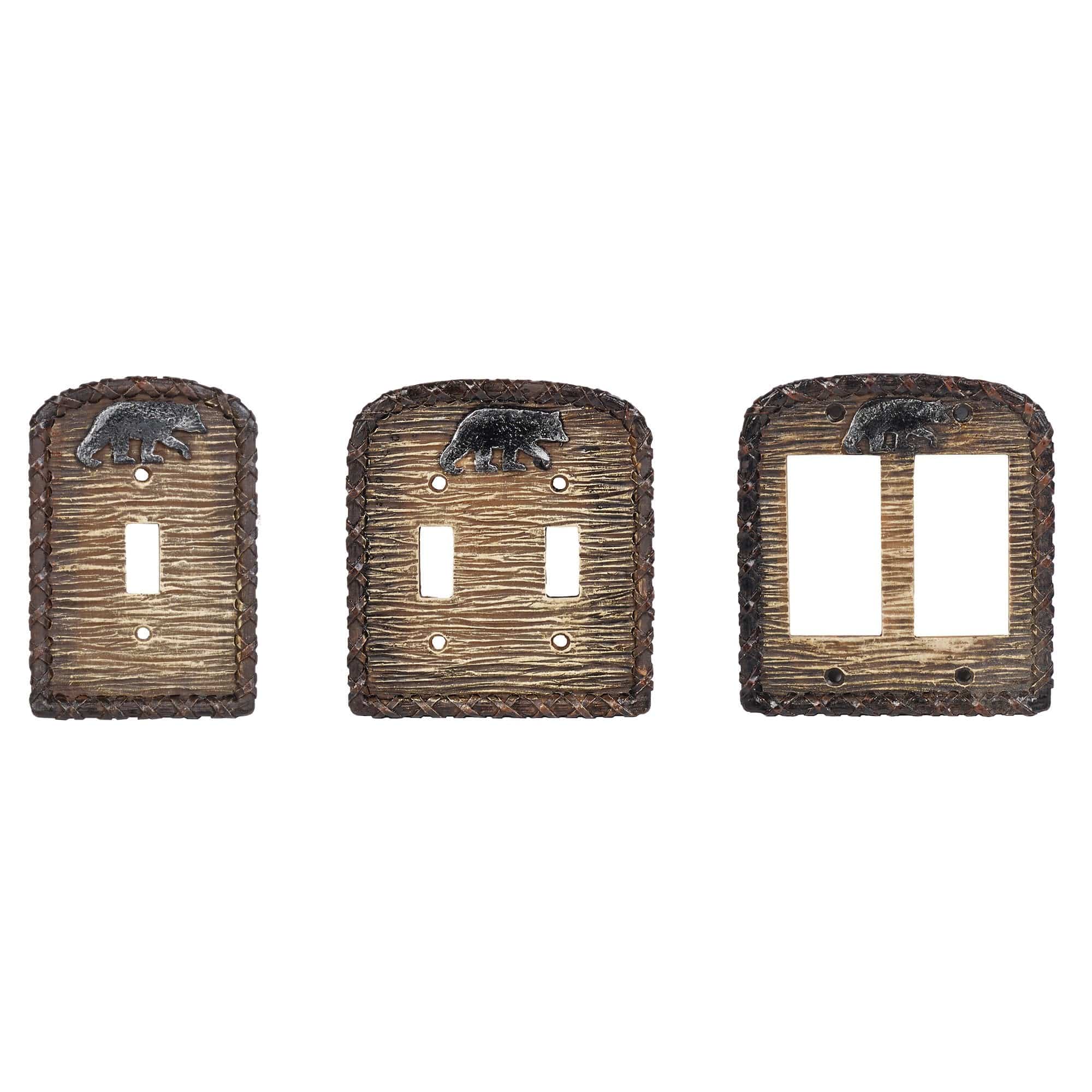 Bear Single Switch Wall Plate