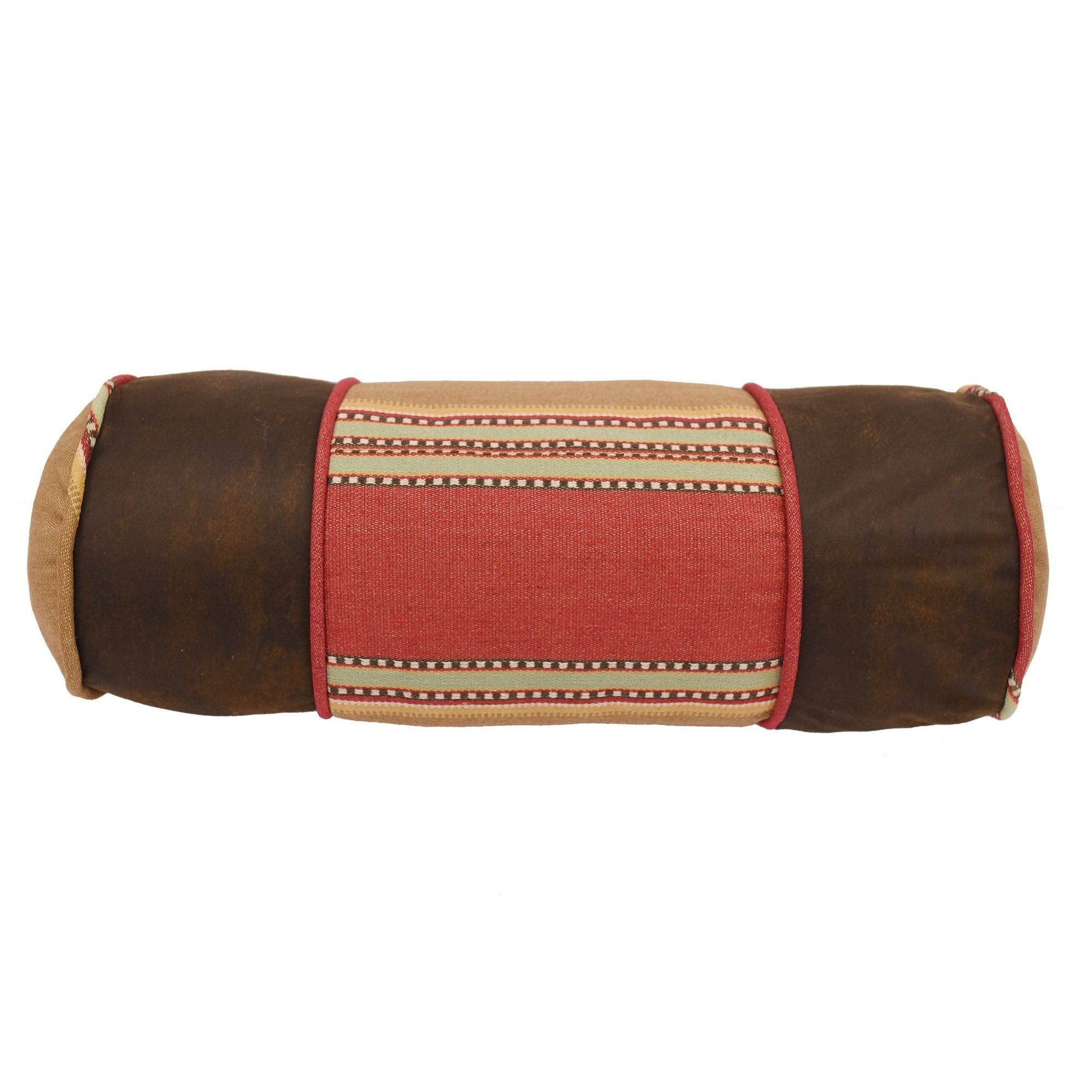 Santa Fe Neckroll, Red/Brown