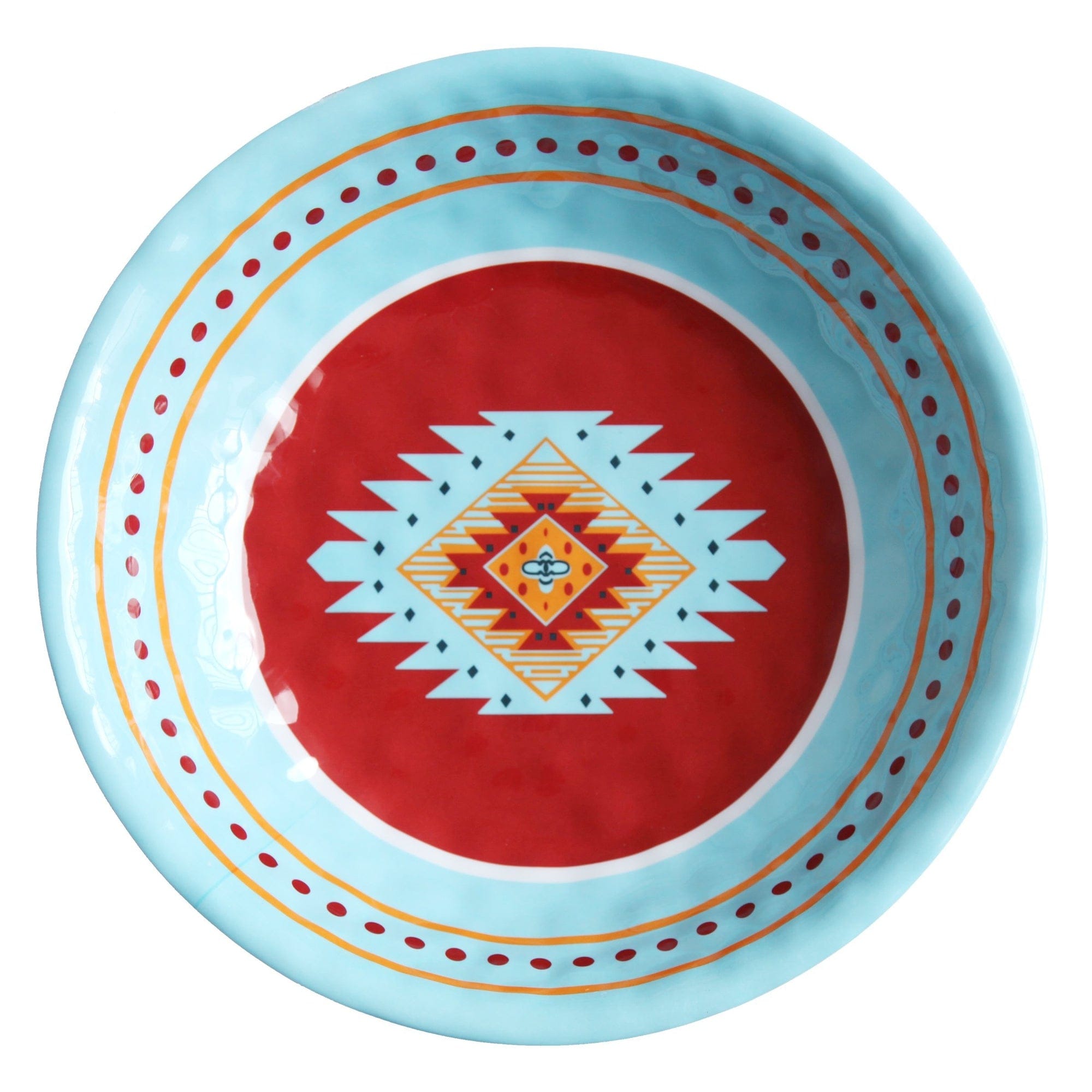 Southwest Motif Melamine Serving Bowl