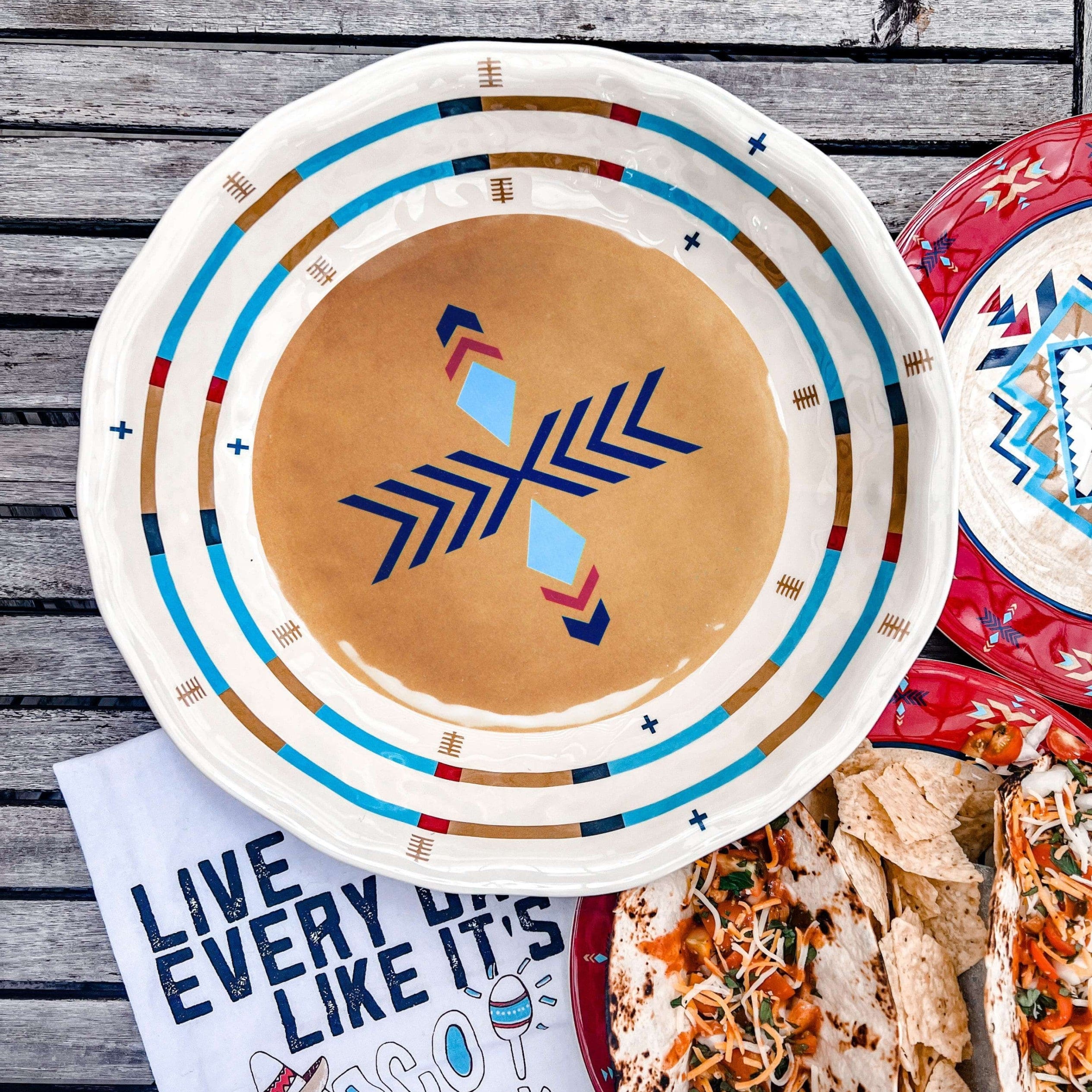 Spirit Valley Melamine Serving Bowl