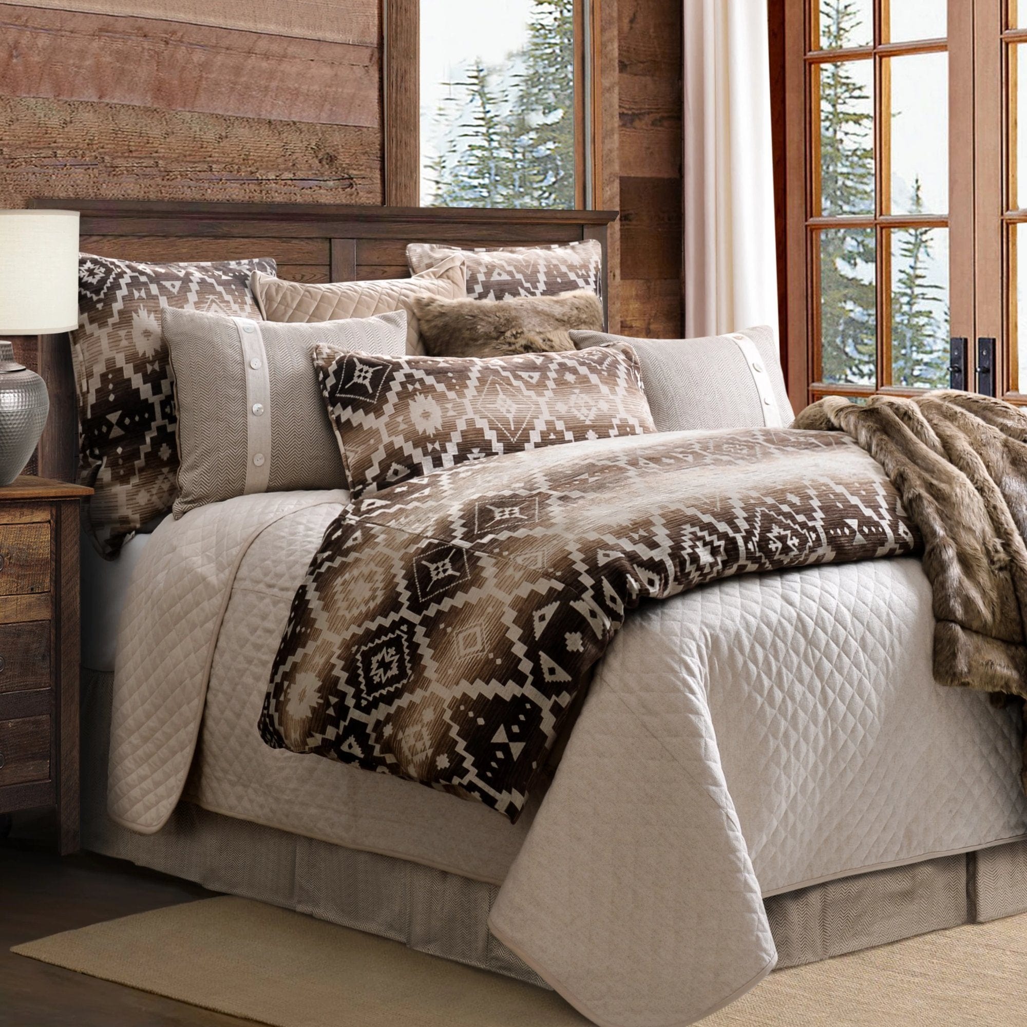 Chalet Aztec Euro Sham