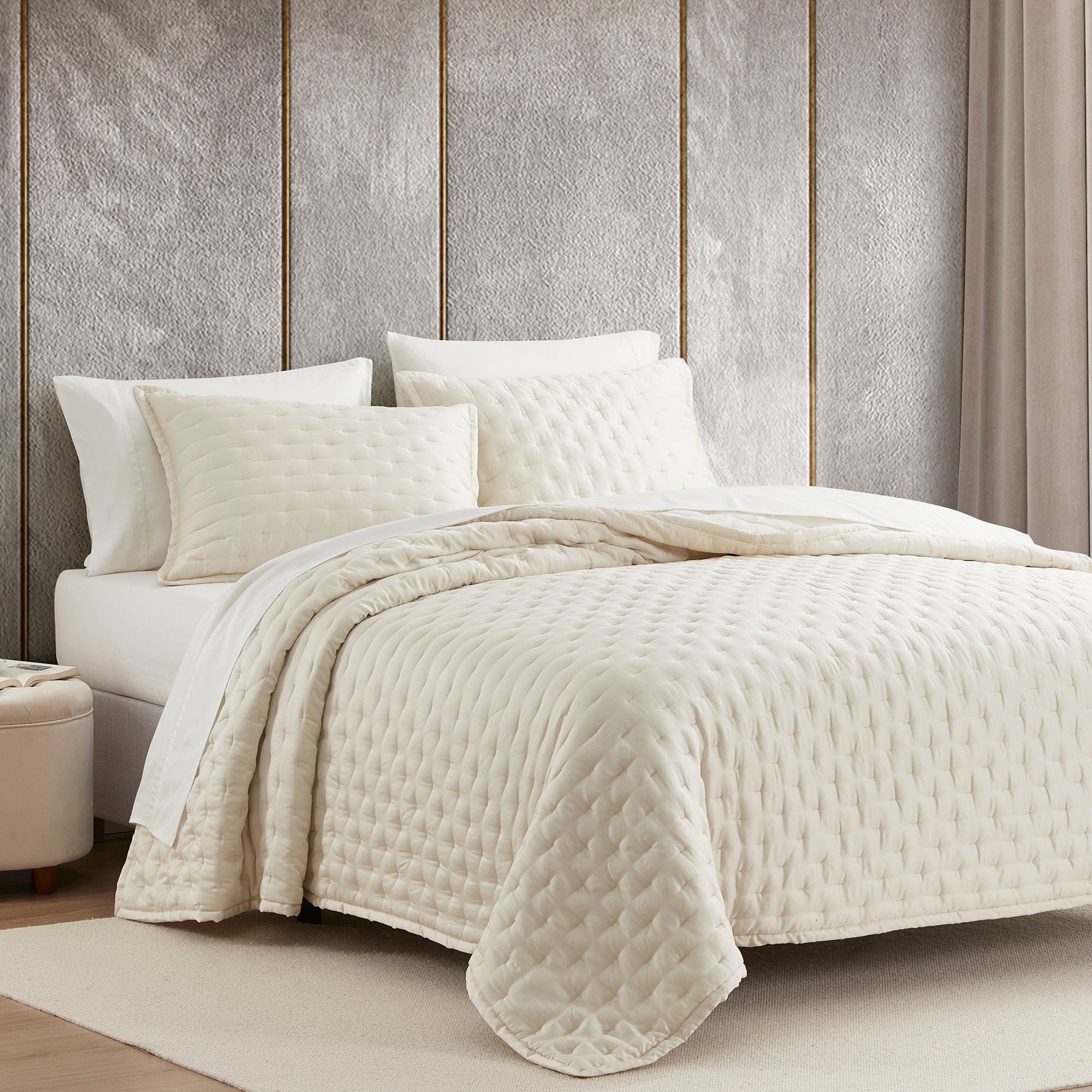 Eucalyptus Quilt Pillow Sham Set