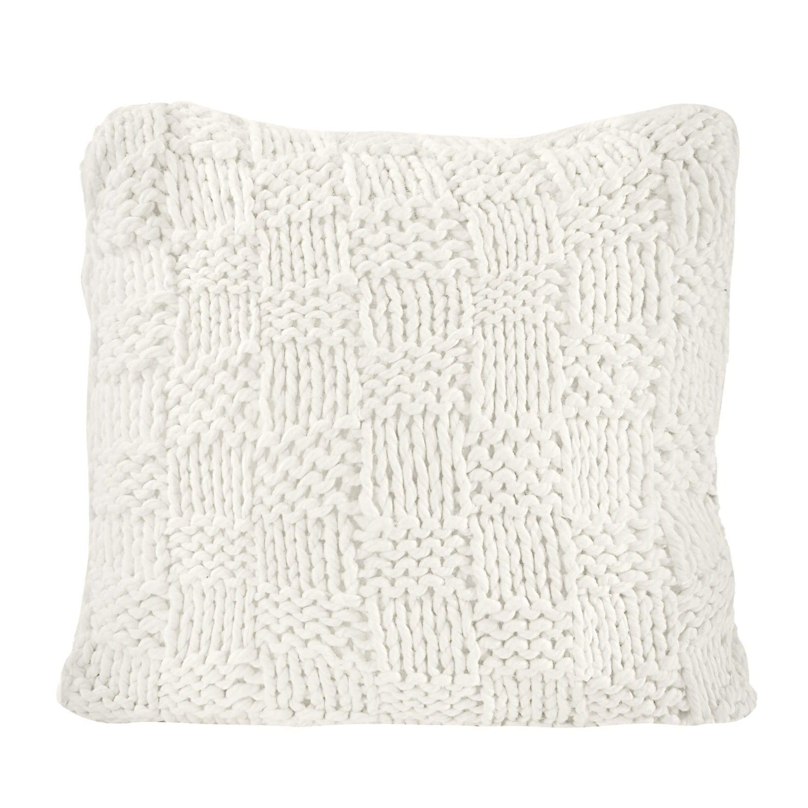 Chess Knit Euro Sham
