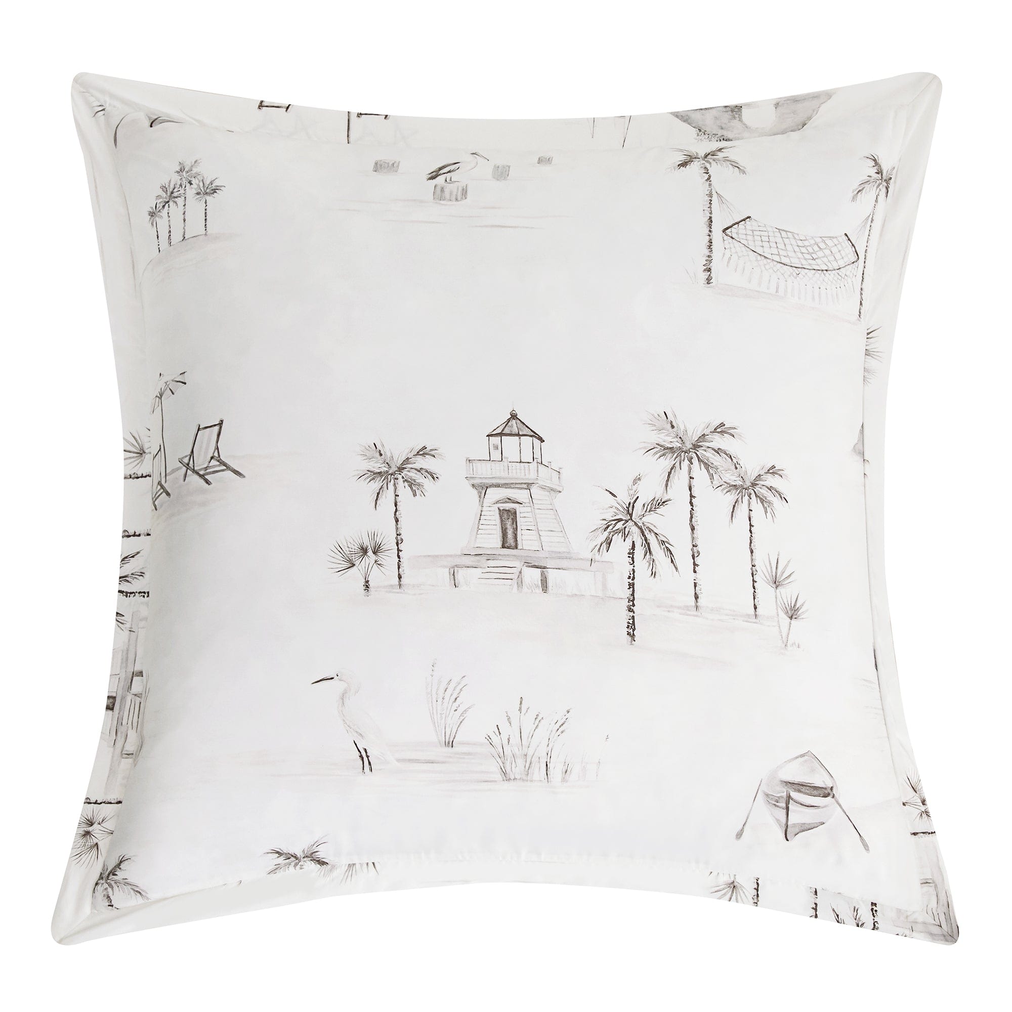 Seaside Eucalyptus Euro Sham