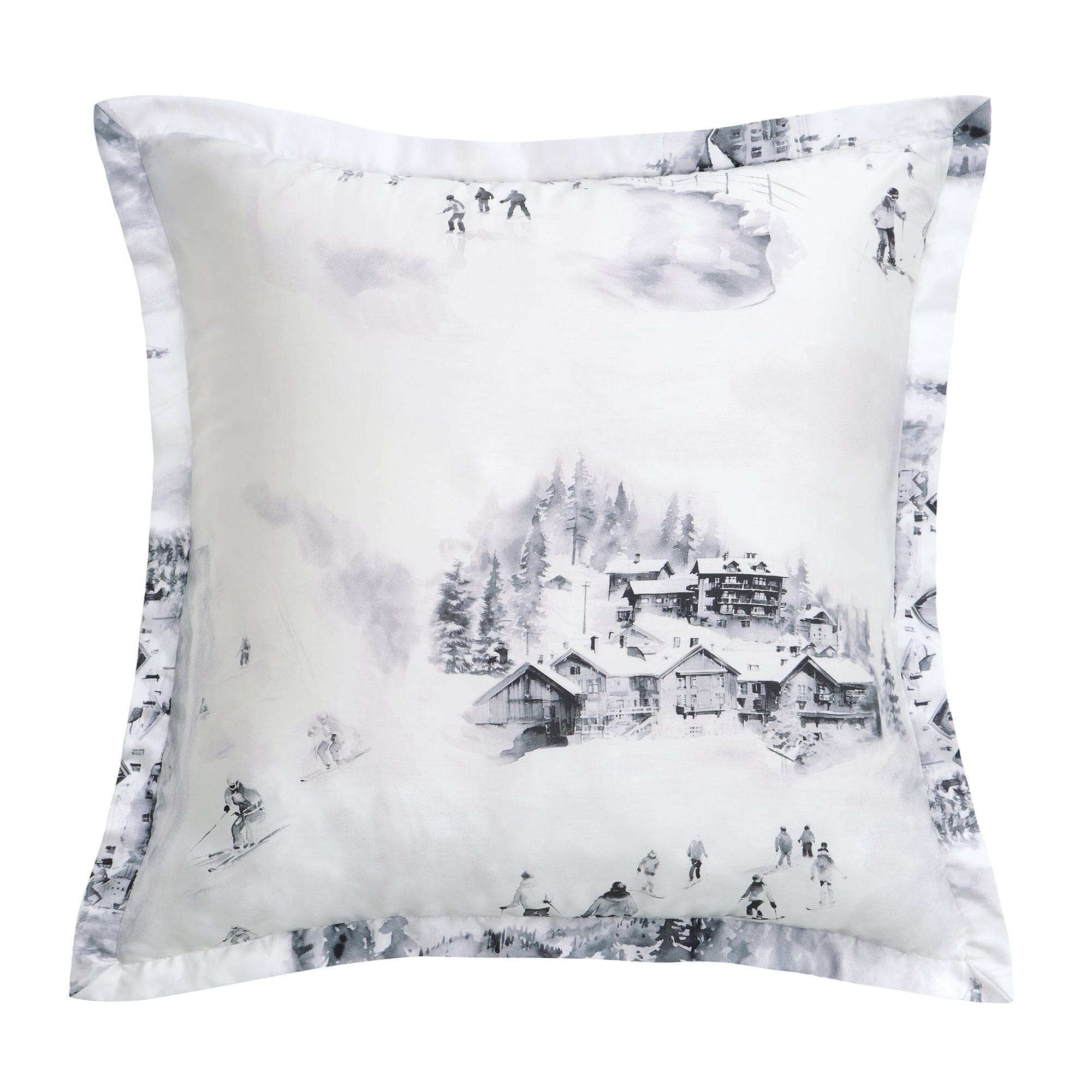 Ski Life Eucalyptus Euro Sham