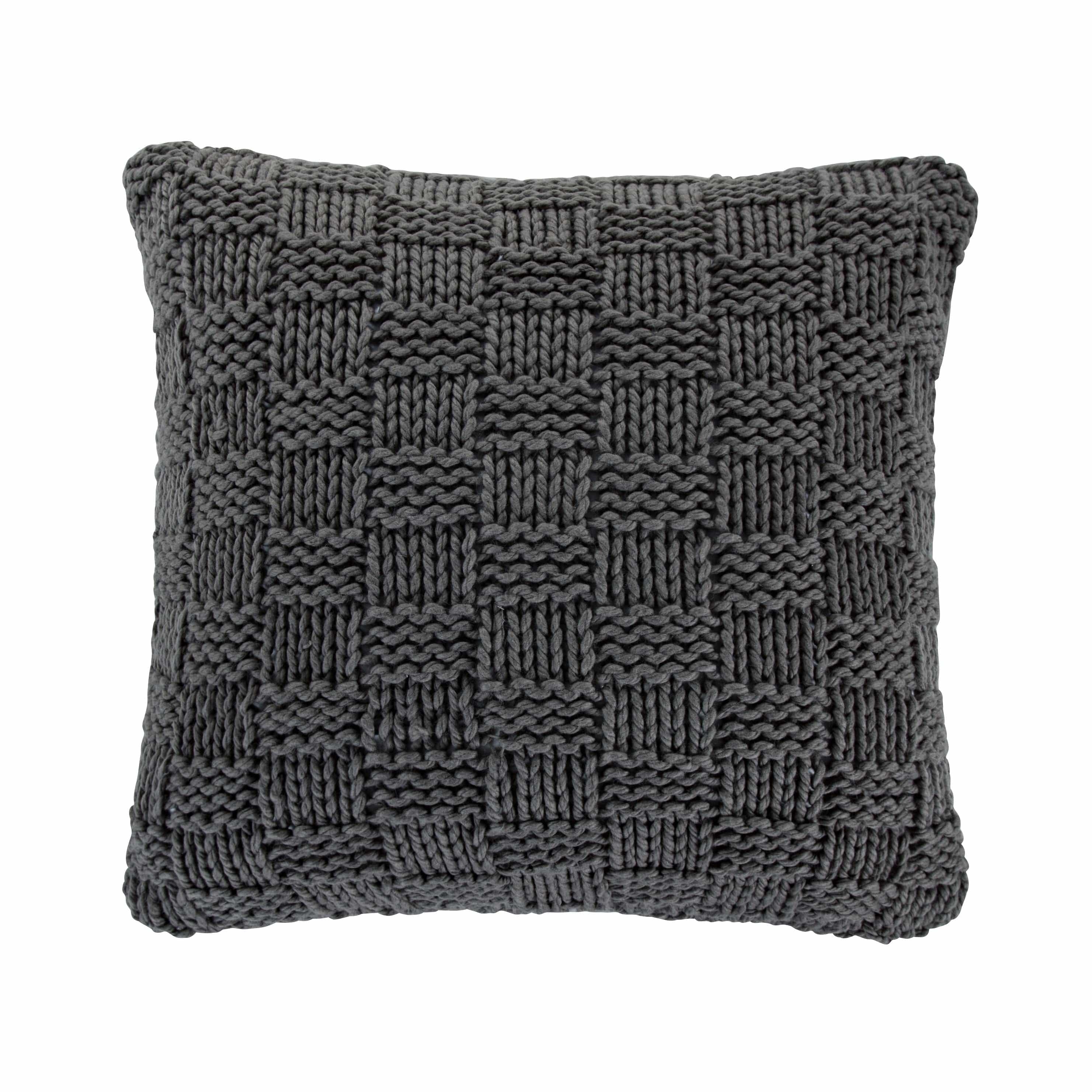 Chess Knit Euro Sham