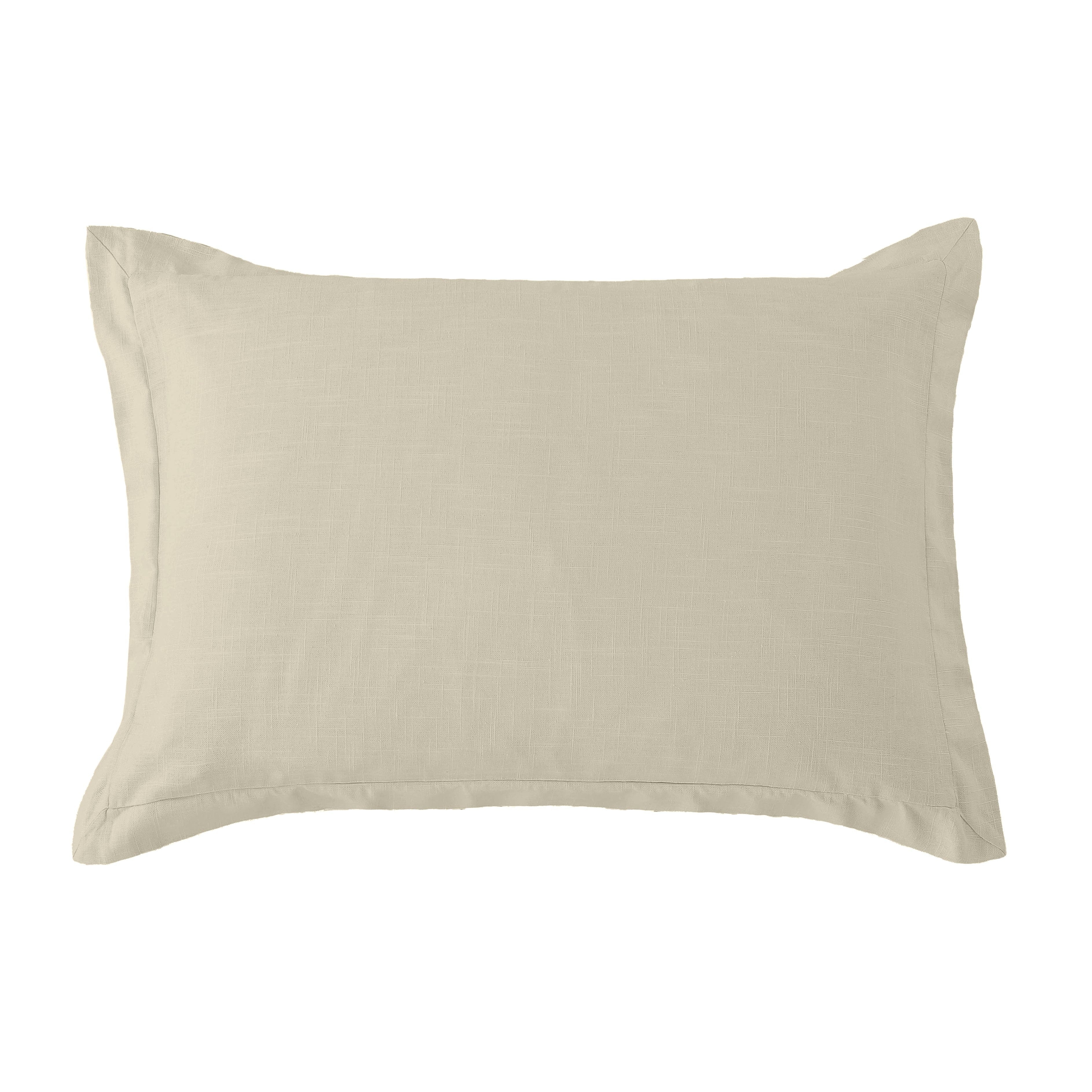 Washed Linen Tailored Pillow Sham