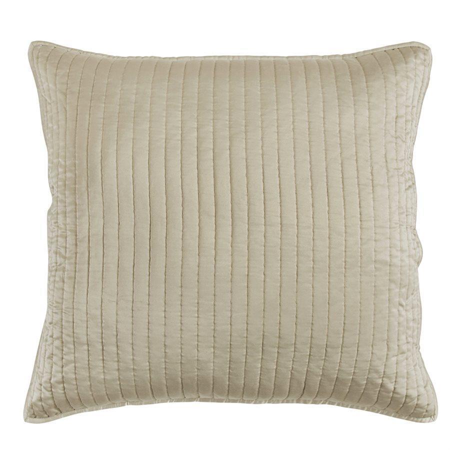 Satin Channel Quilted Euro Sham
