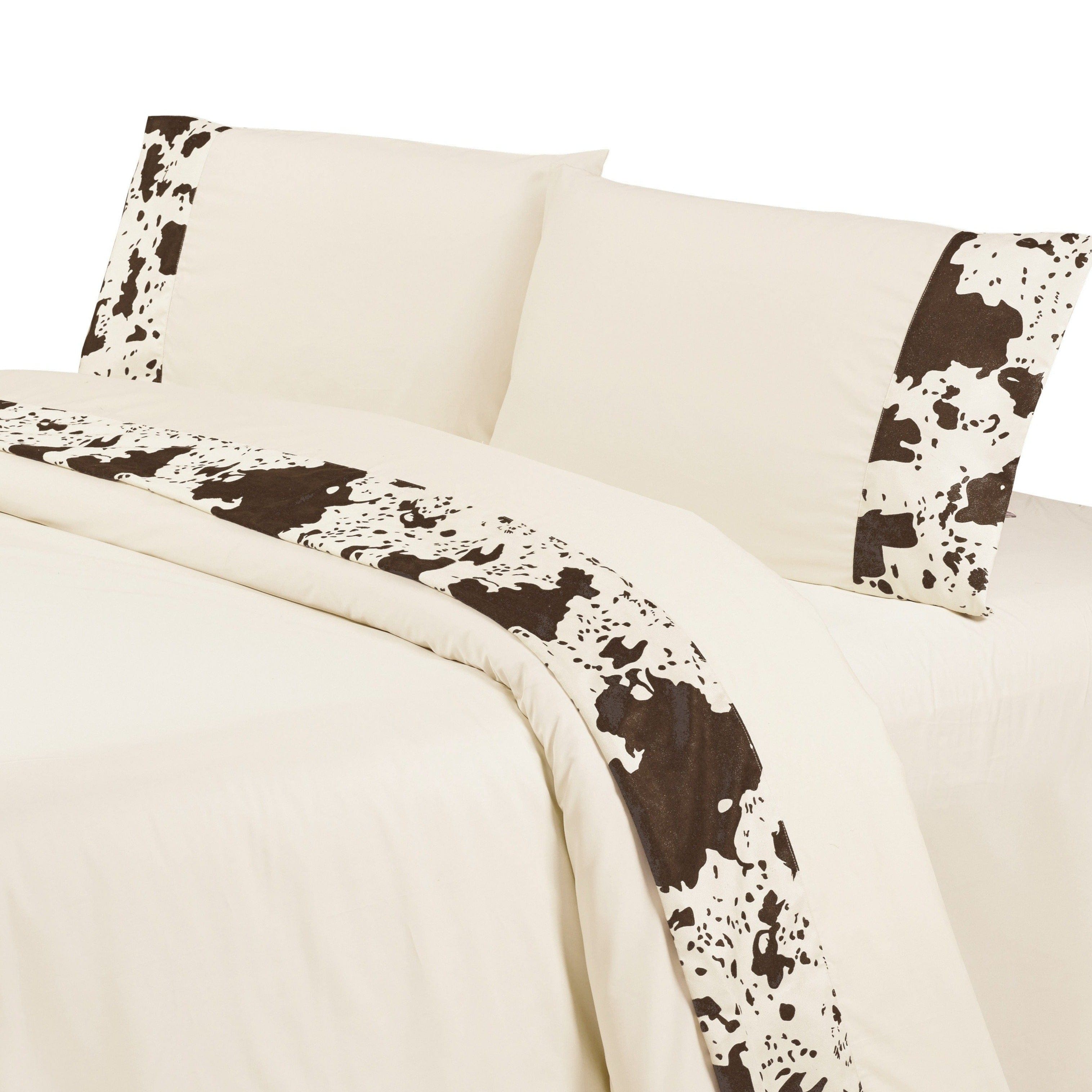 350TC Cowhide Sheet Set, Cream, Queen & King