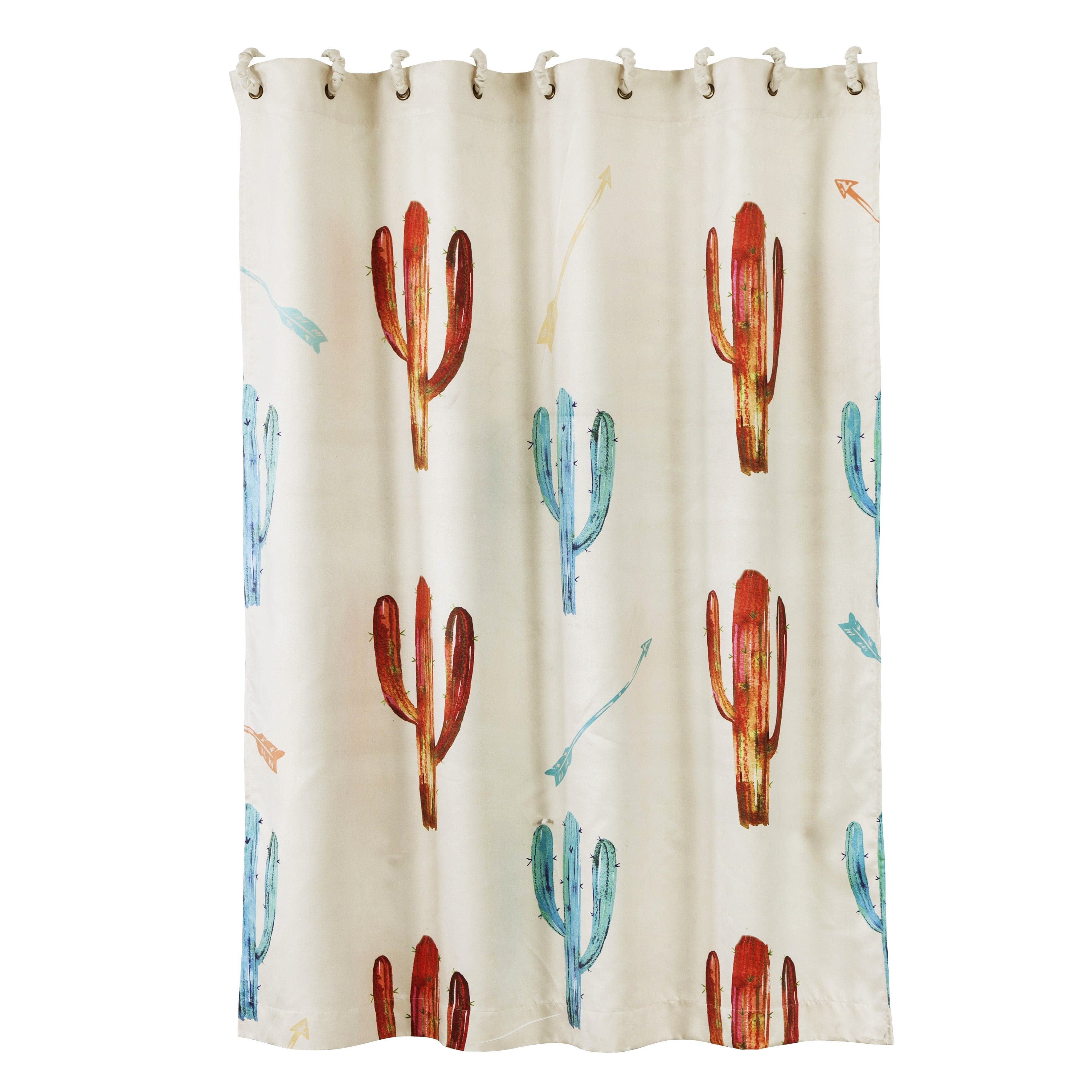 Cactus & Arrow Shower Curtain
