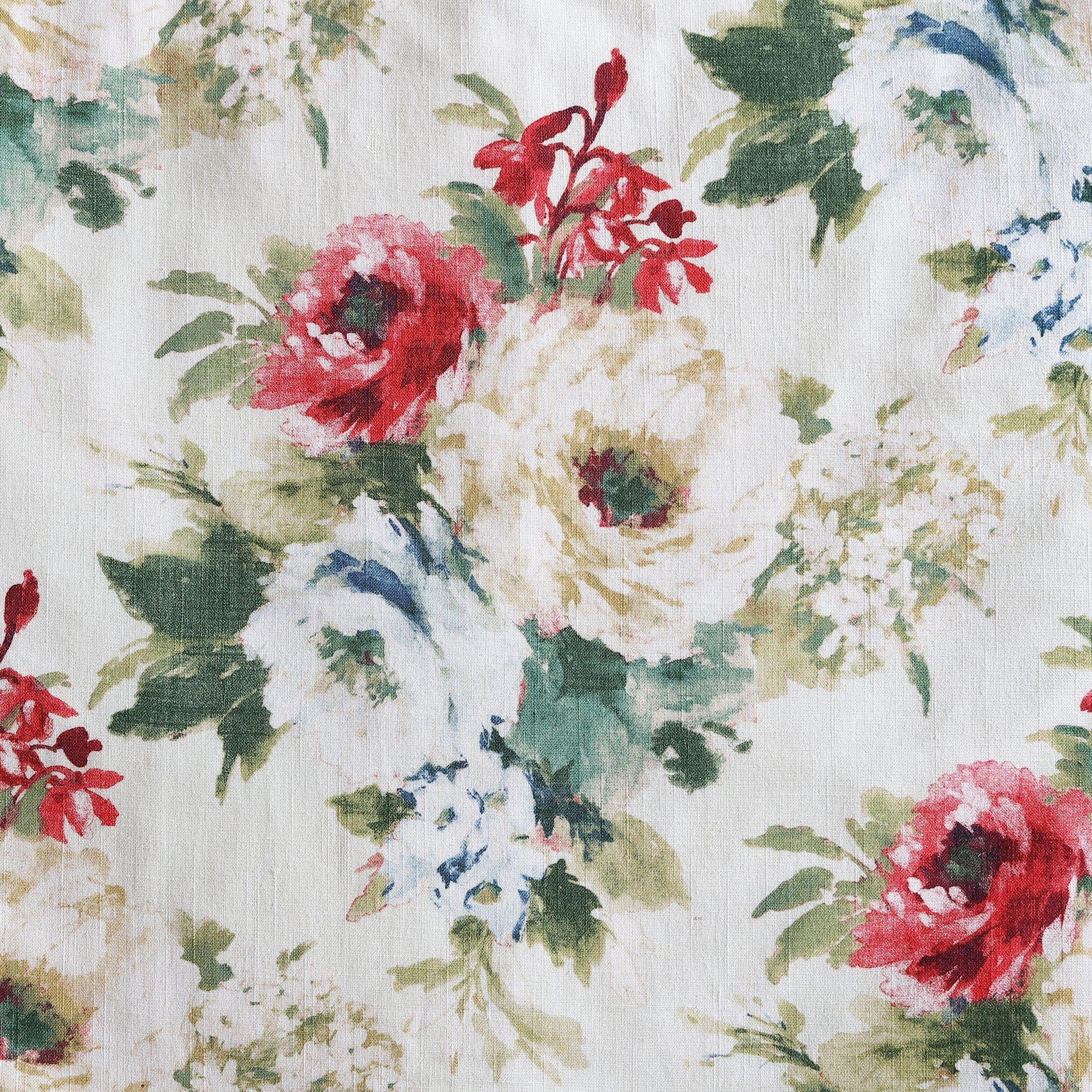 Peony Washed Linen Swatch