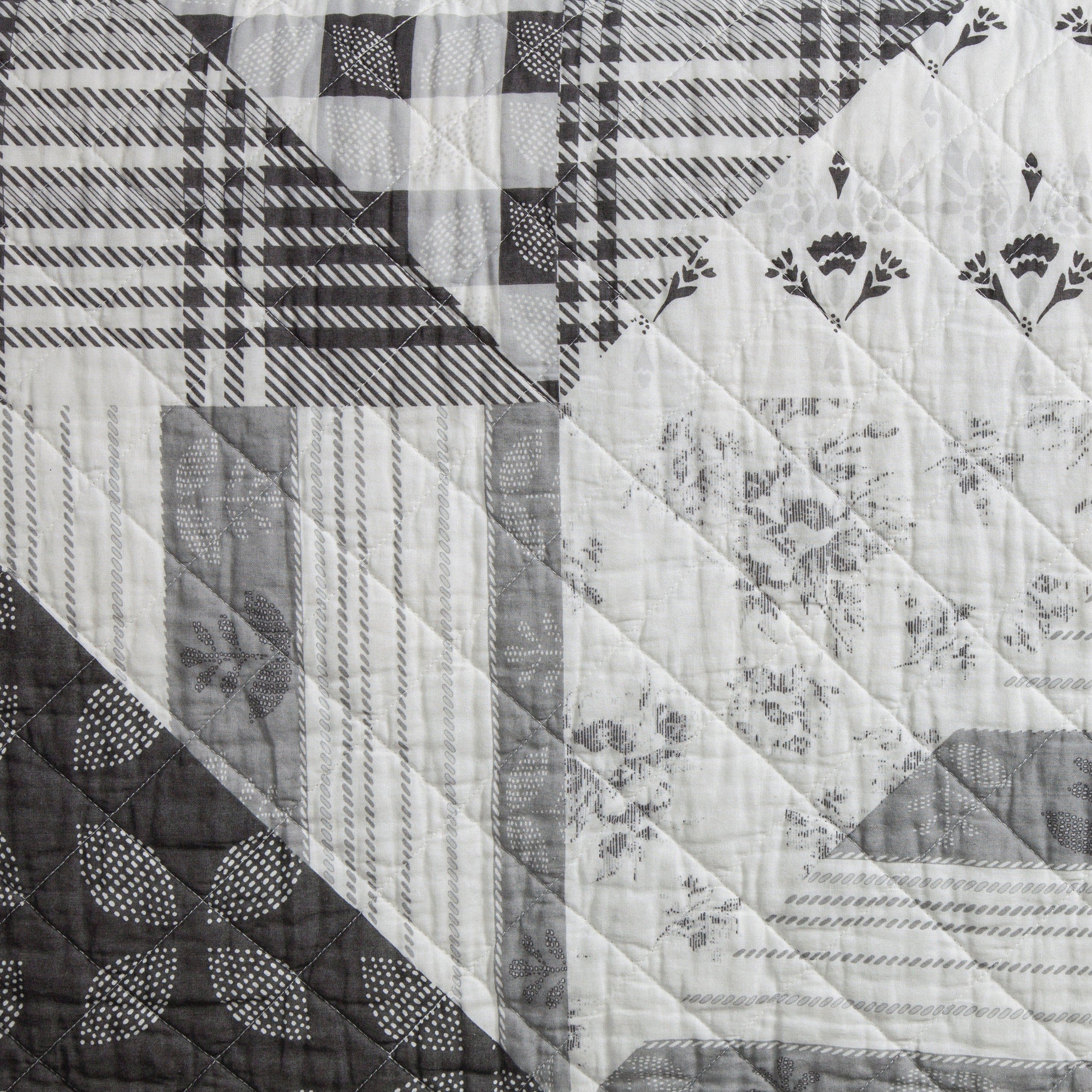 Patchwork Prairie Printed Quilt Swatch