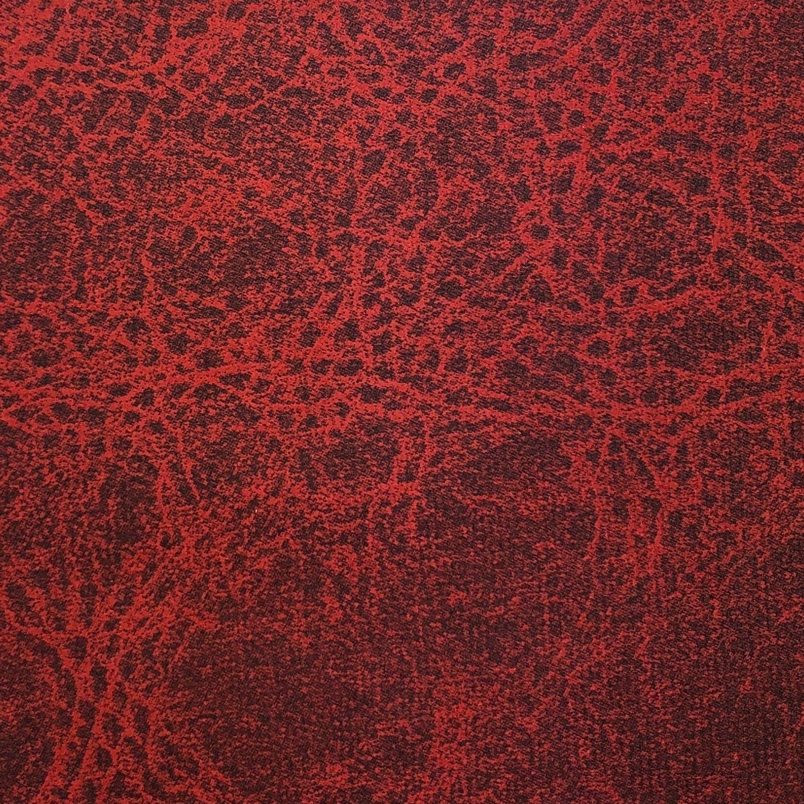 San Angelo Red Leather Swatch