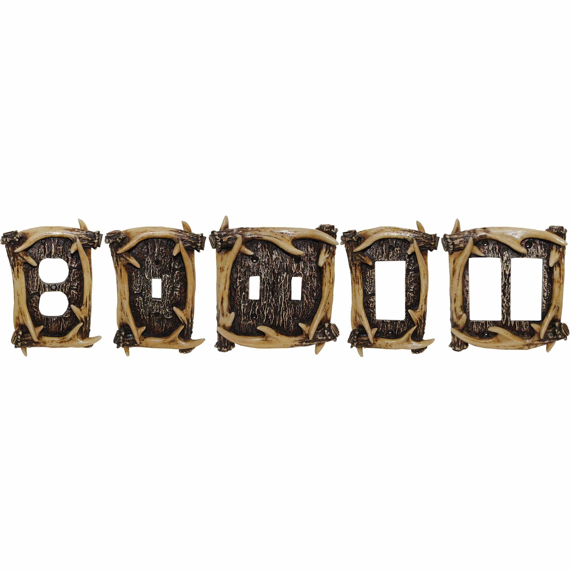 Antler Single Switch Wall Plate
