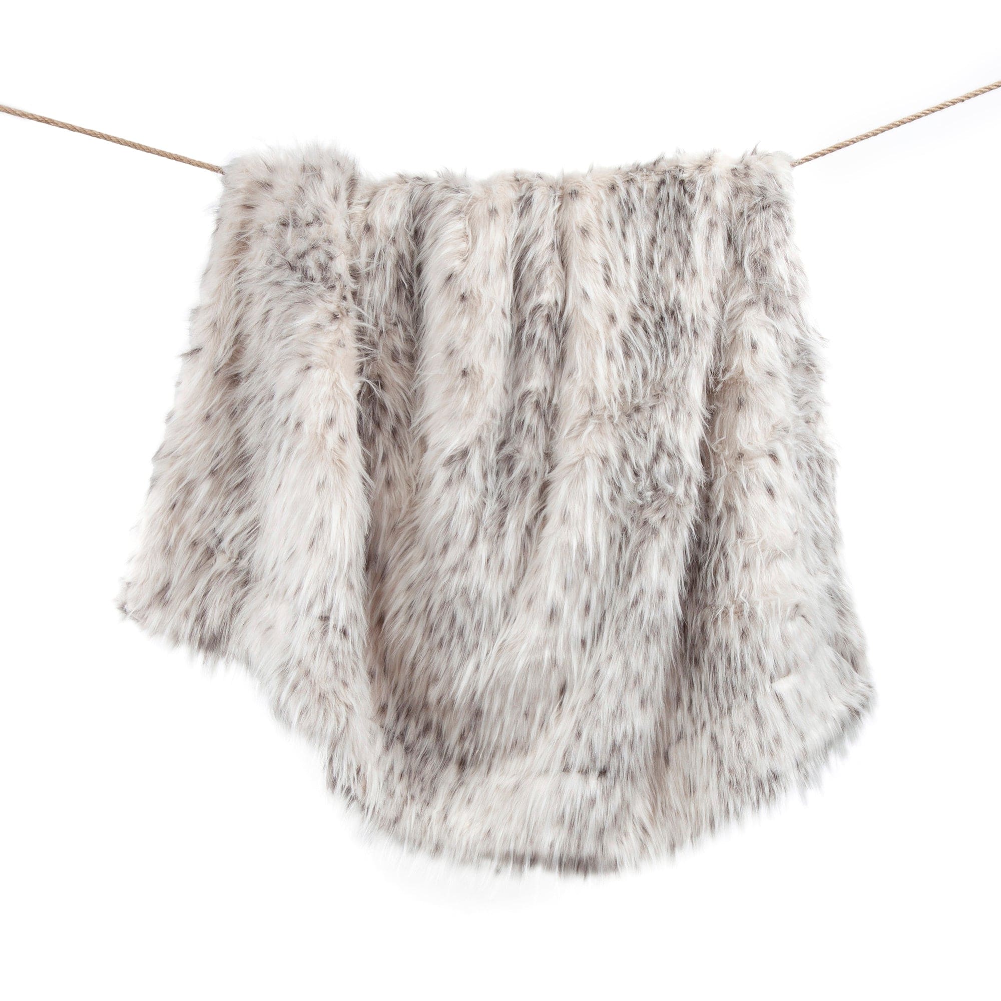 Ermine Double-Sided Throw