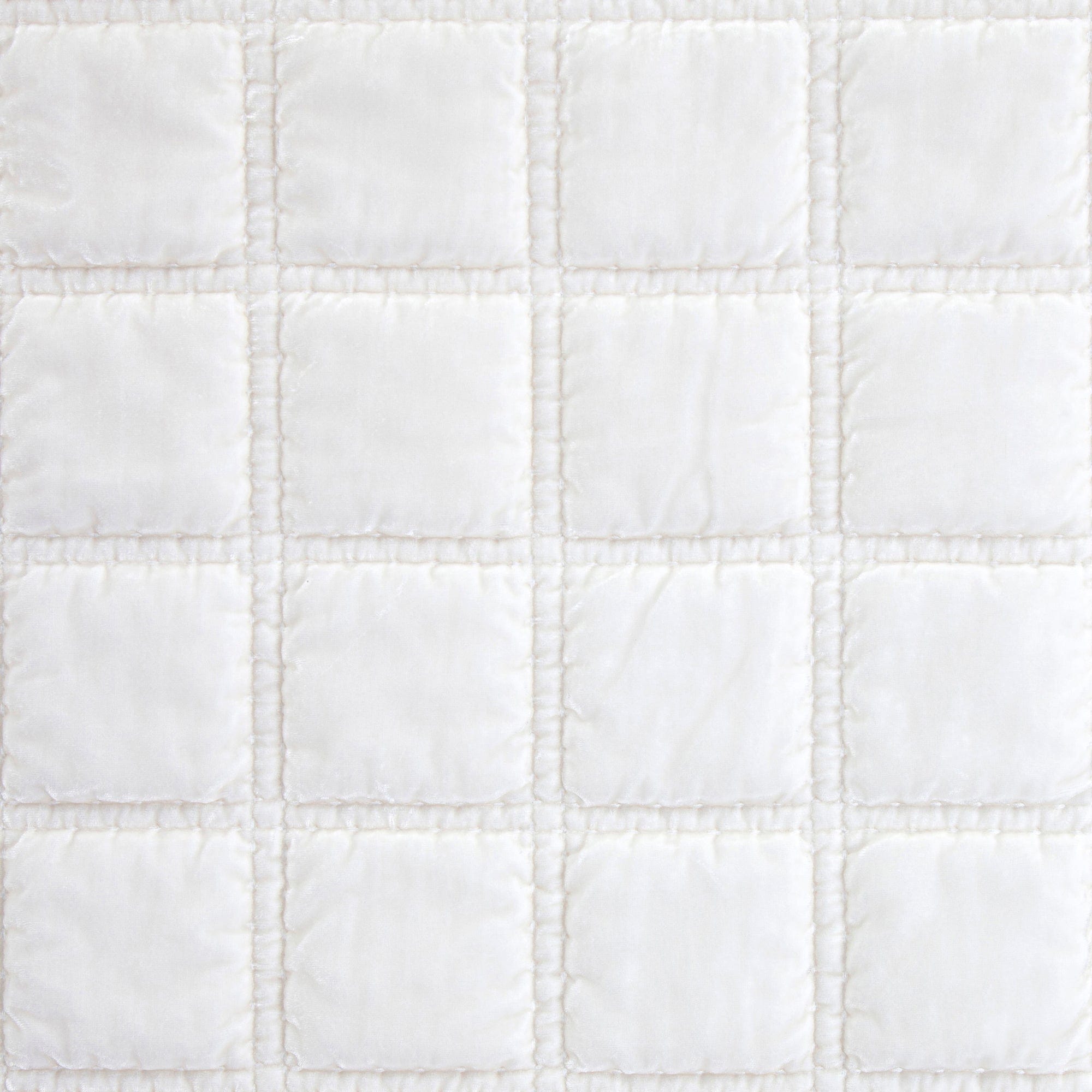 Stella Faux Silk Velvet Double Box Stitch Throw