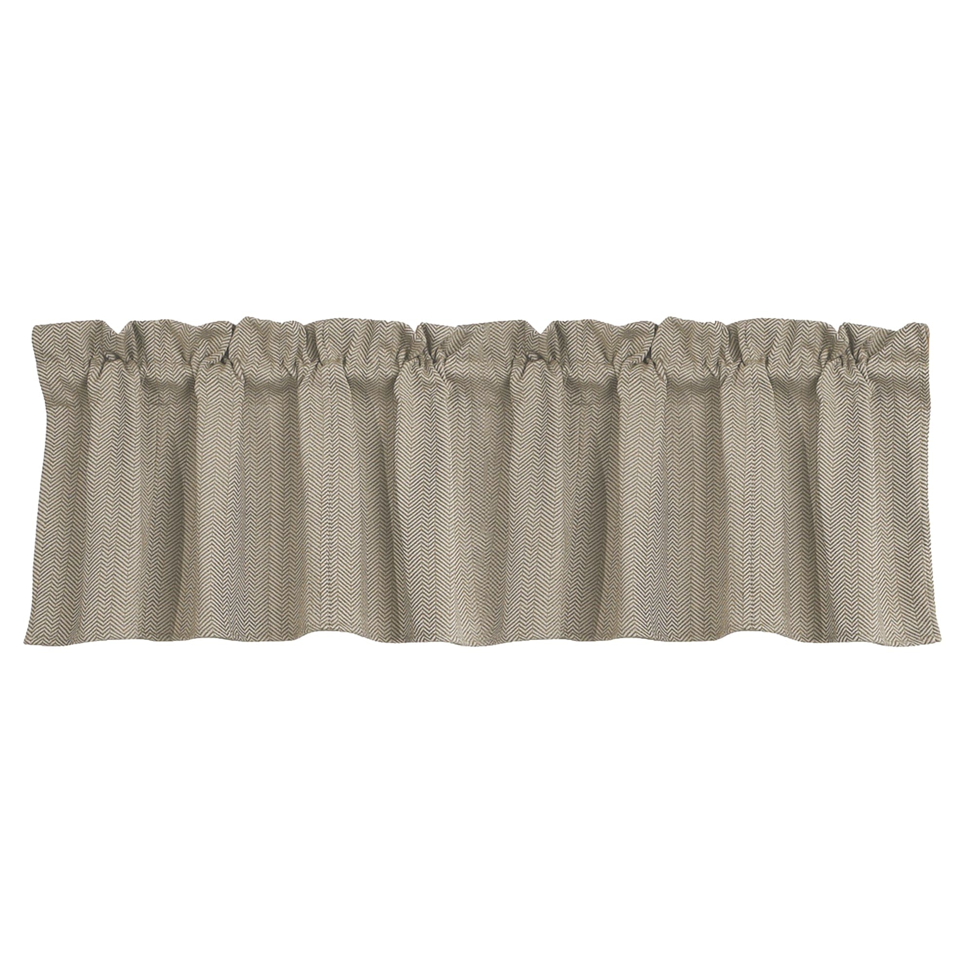 Fairfield Herringbone Kitchen Valance