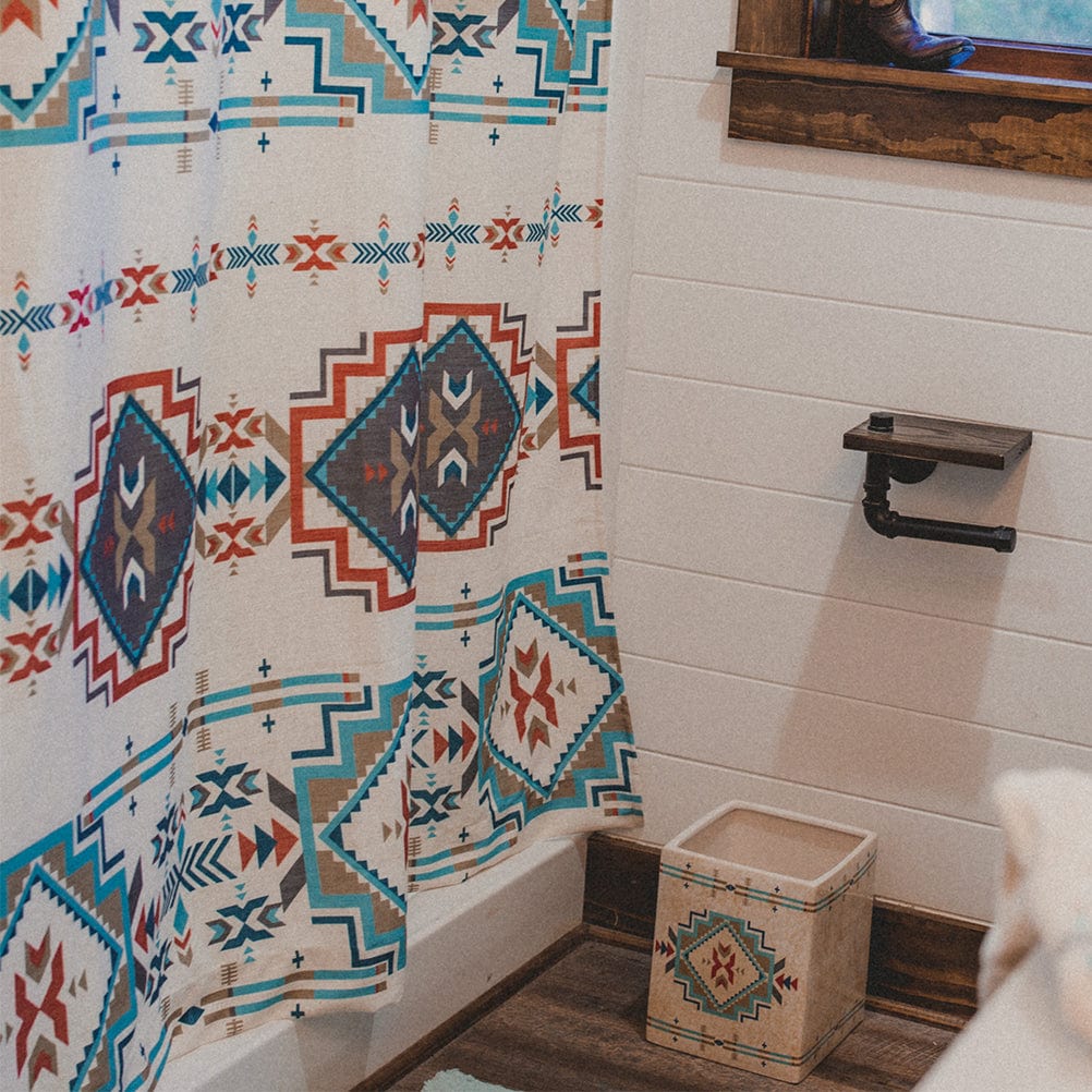 Spirit Valley Ceramic Wastebasket