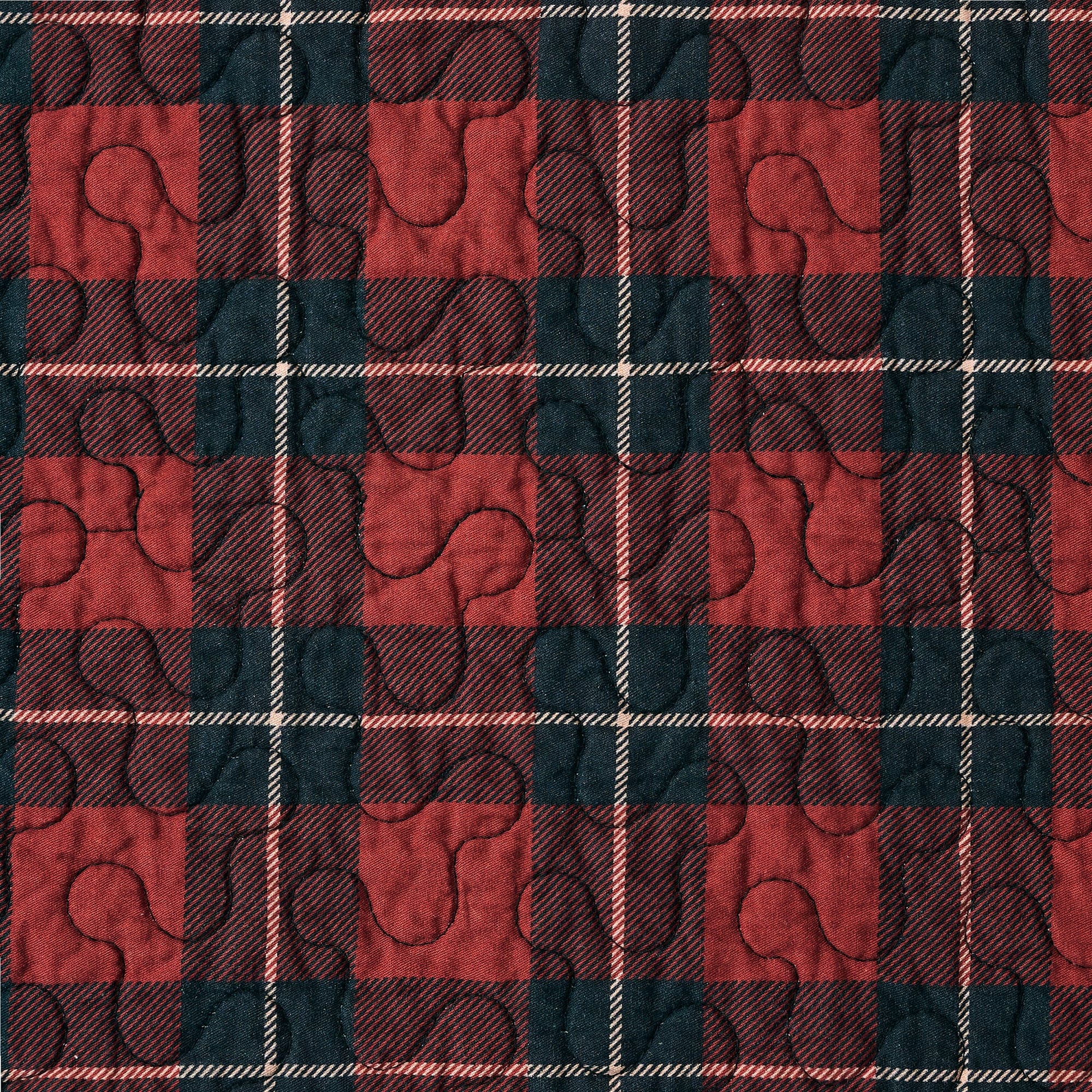 Woodland Plaid Reversible Quilt Set