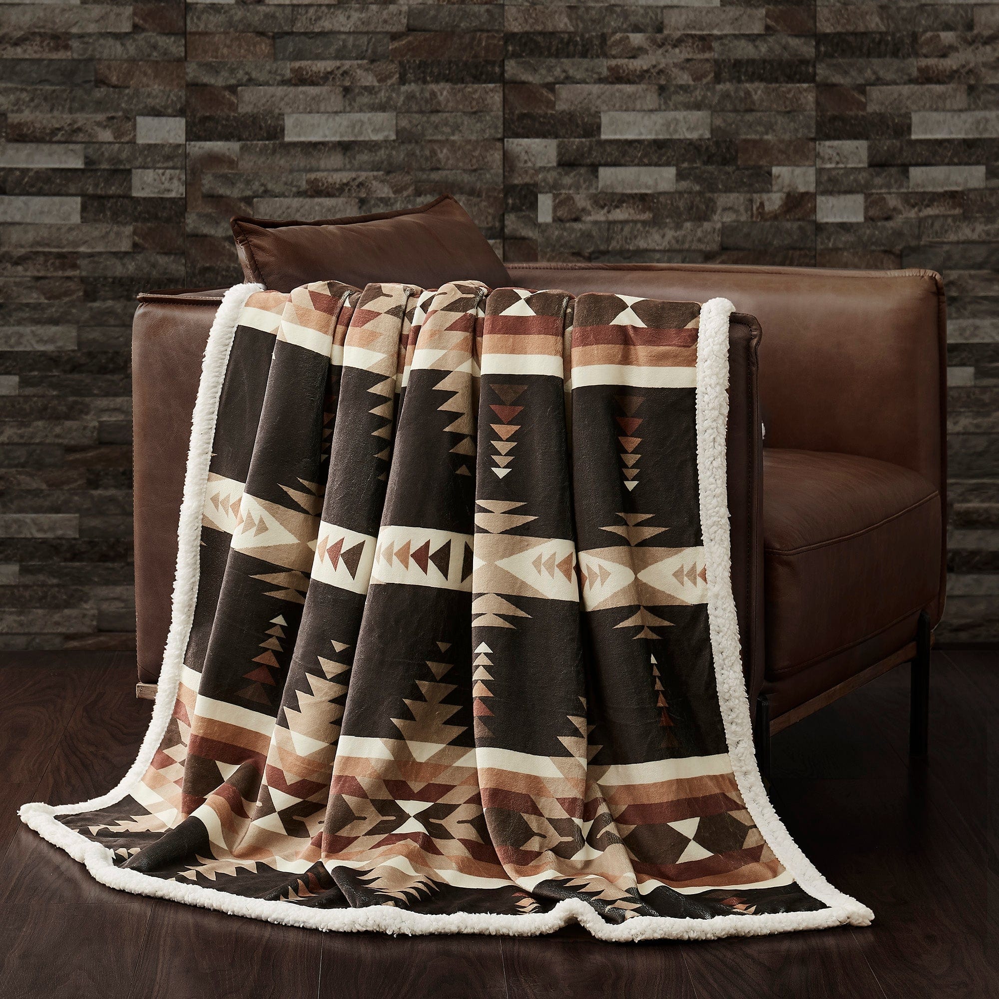Yosemite Campfire Sherpa Throw