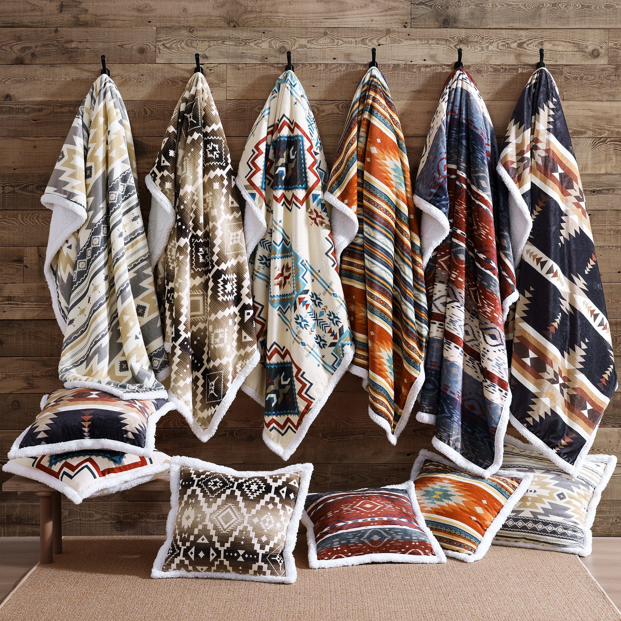 Yosemite Campfire Sherpa Throw