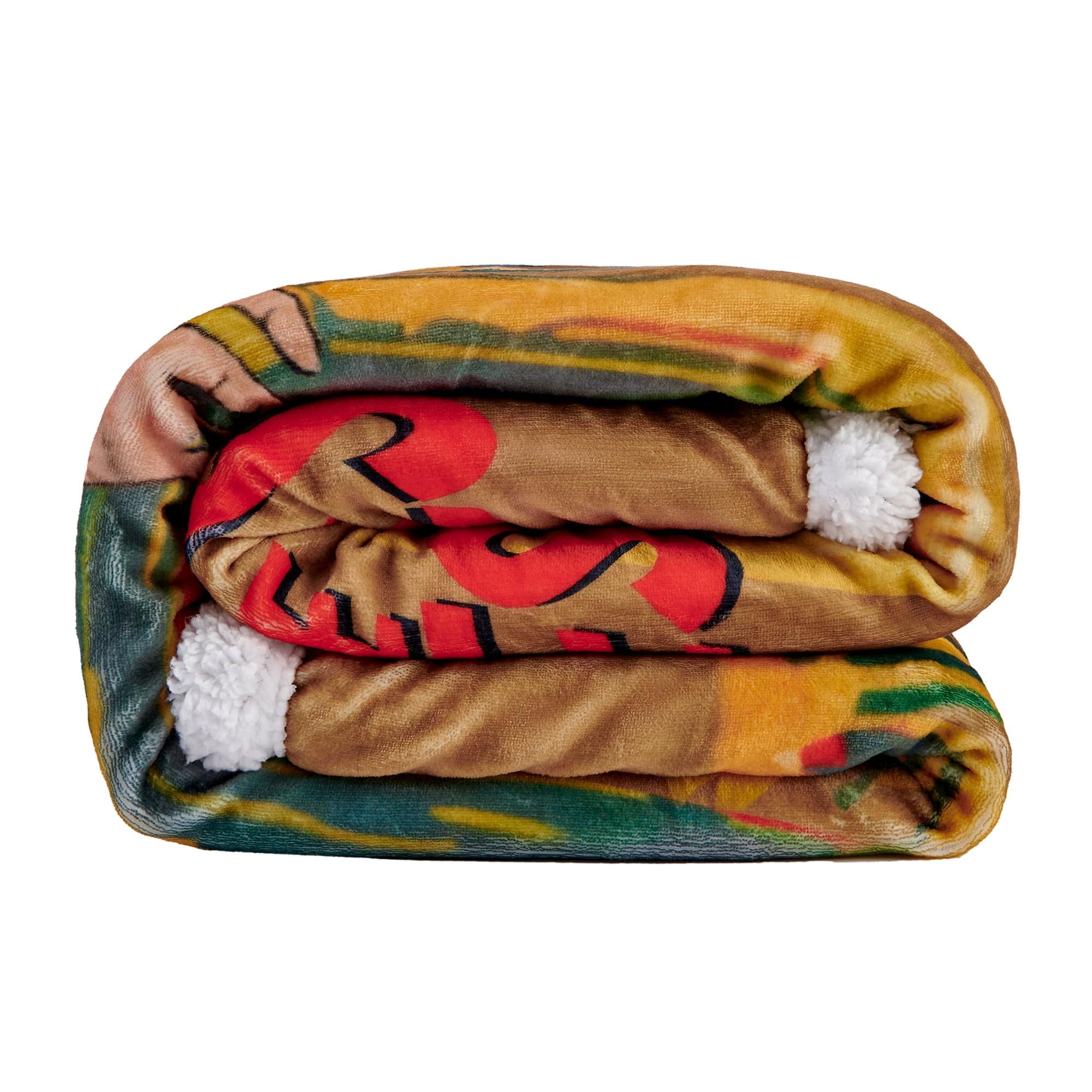 Gunslinger Campfire Sherpa Throw